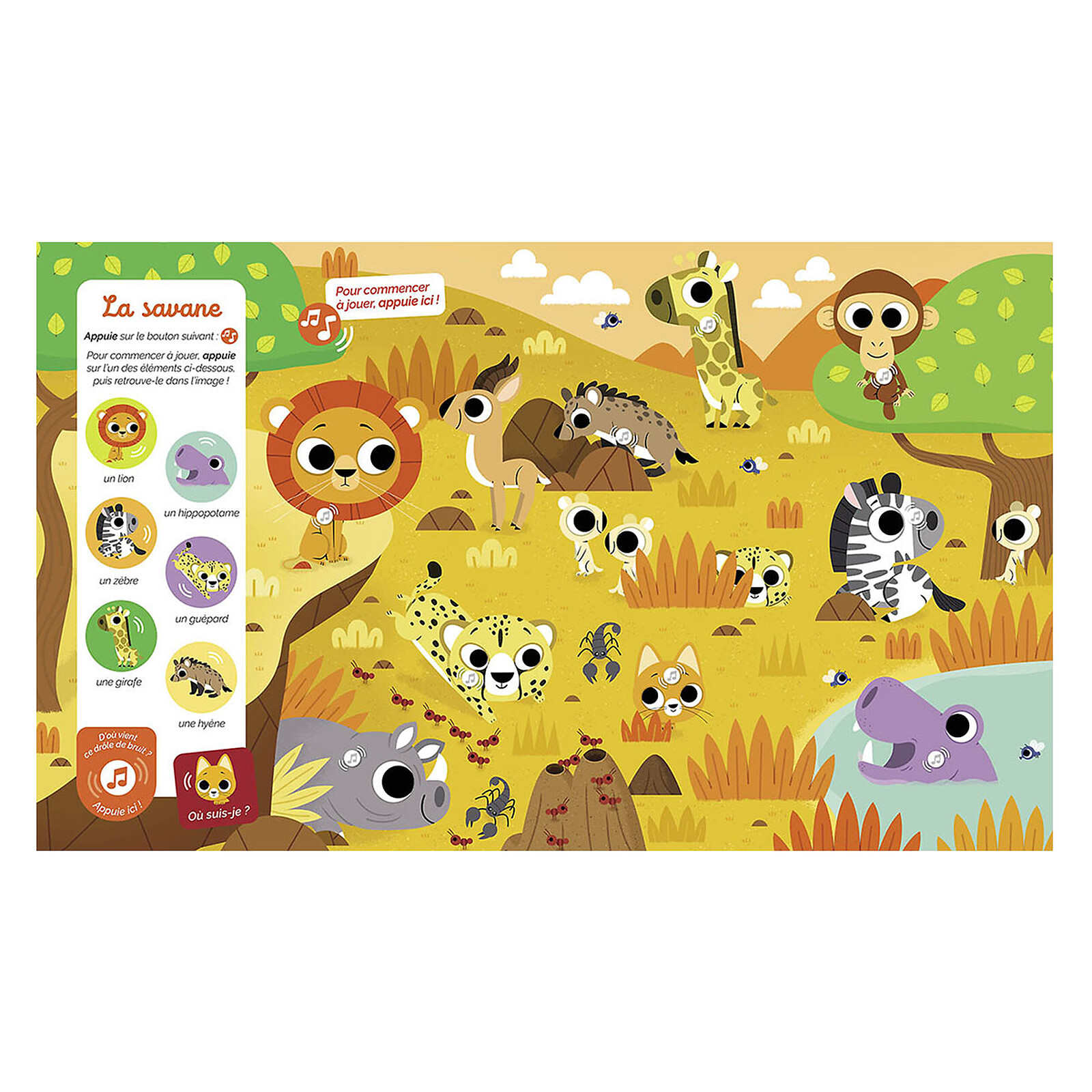 Cherche et Trouve des Tout-petits Sonore - Les Animaux Auzou