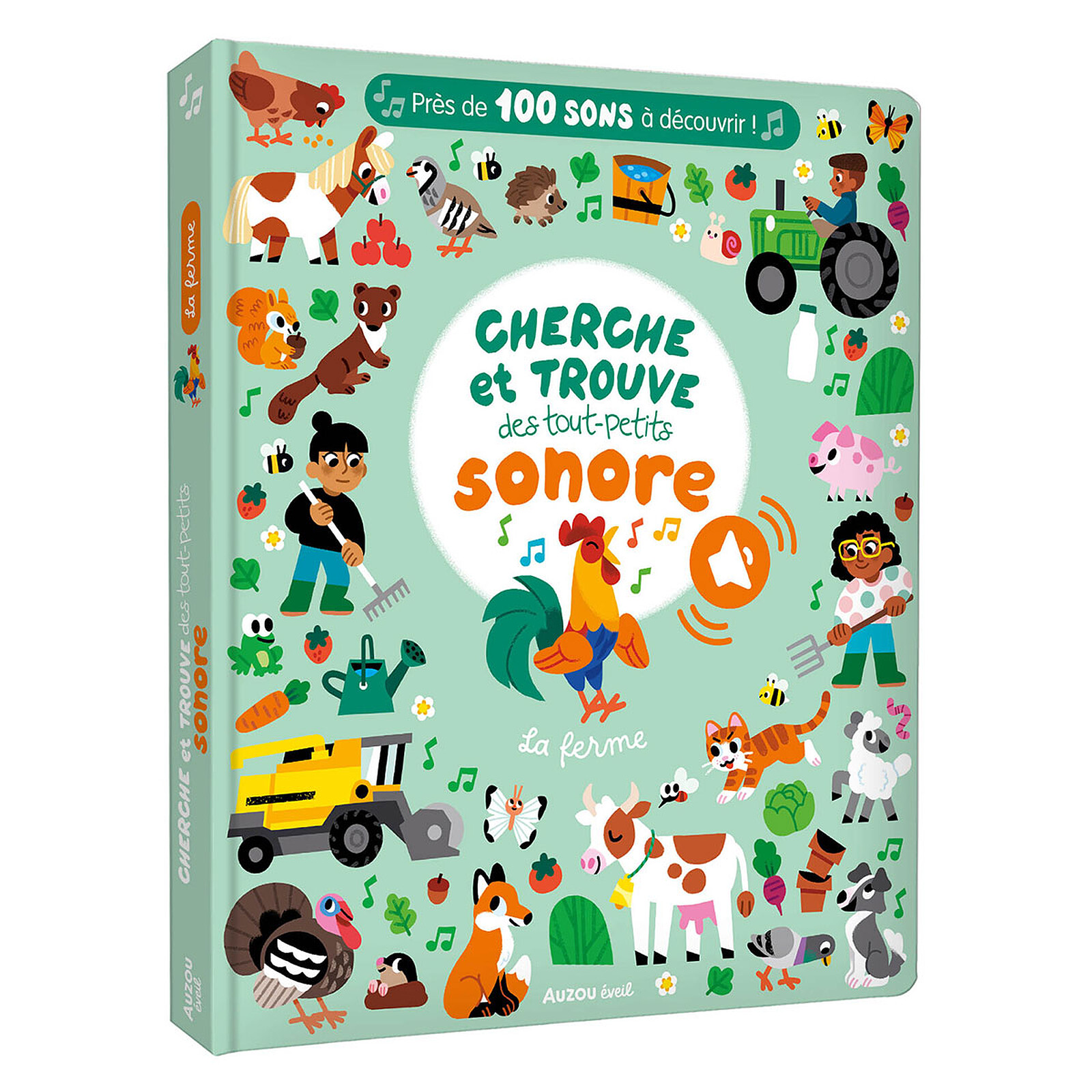 Cherche et Trouve des Tout-petits Sonore - La Ferme Auzou