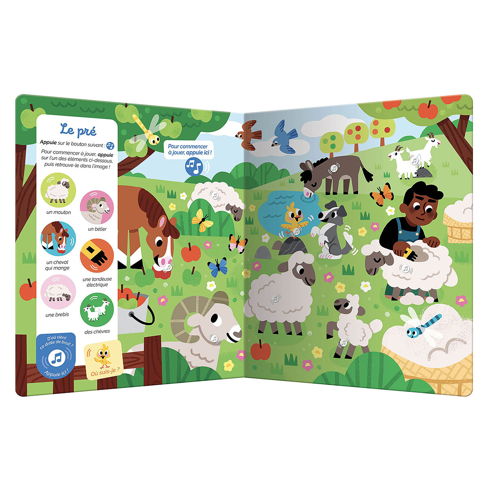 Cherche et Trouve des Tout-petits Sonore - La Ferme Auzou