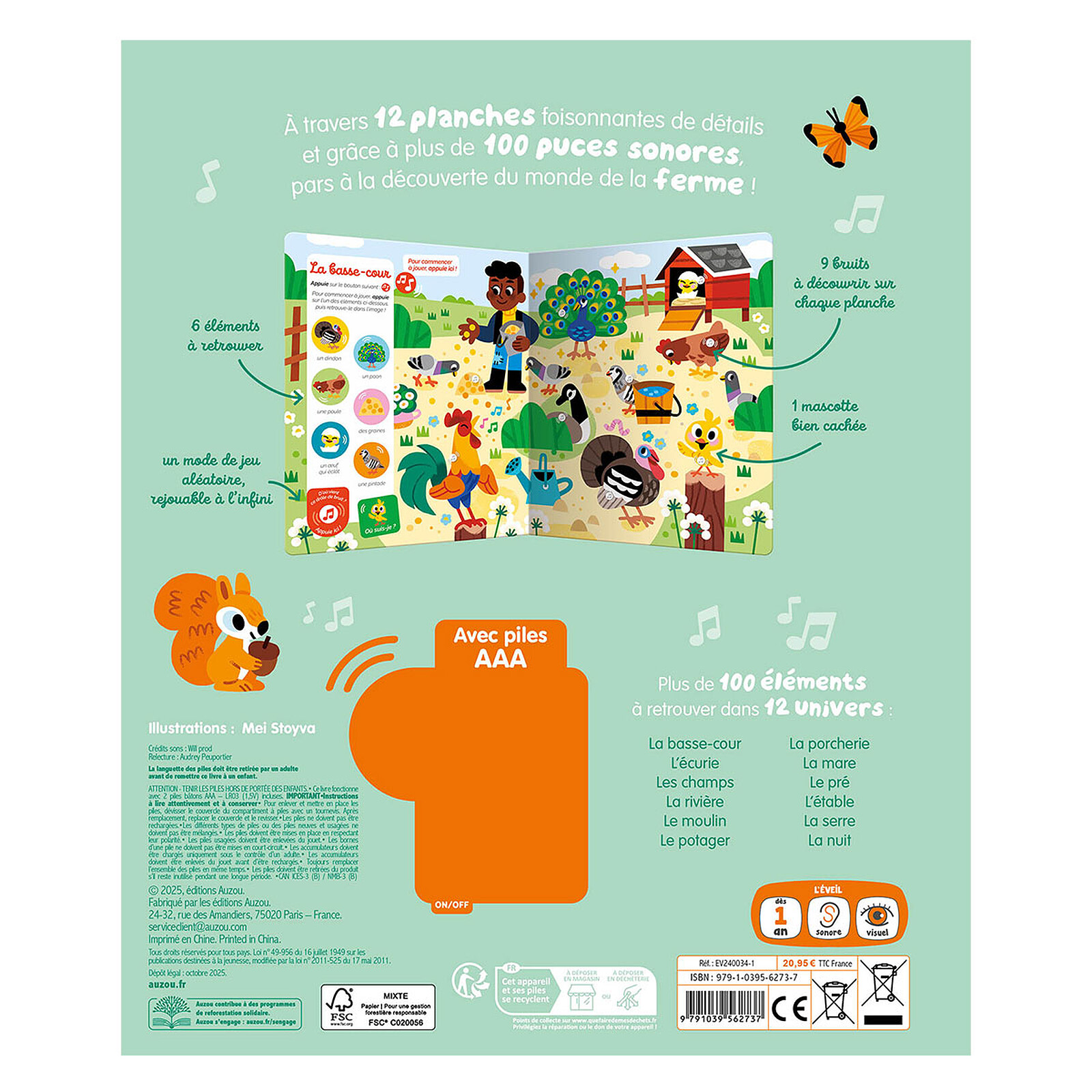 Avis Cherche et Trouve des Tout-petits Sonore - La Ferme