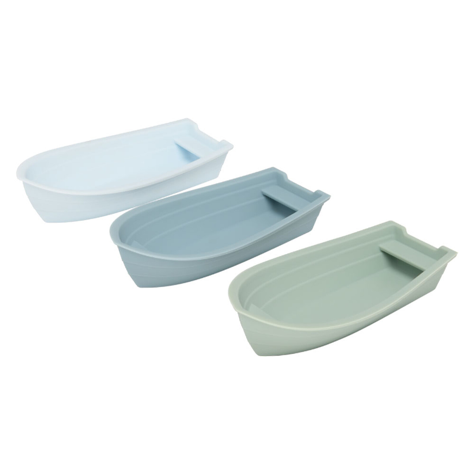 Lot de 3 Bateaux de Bain Petit Canot - Ocean Petit Truc