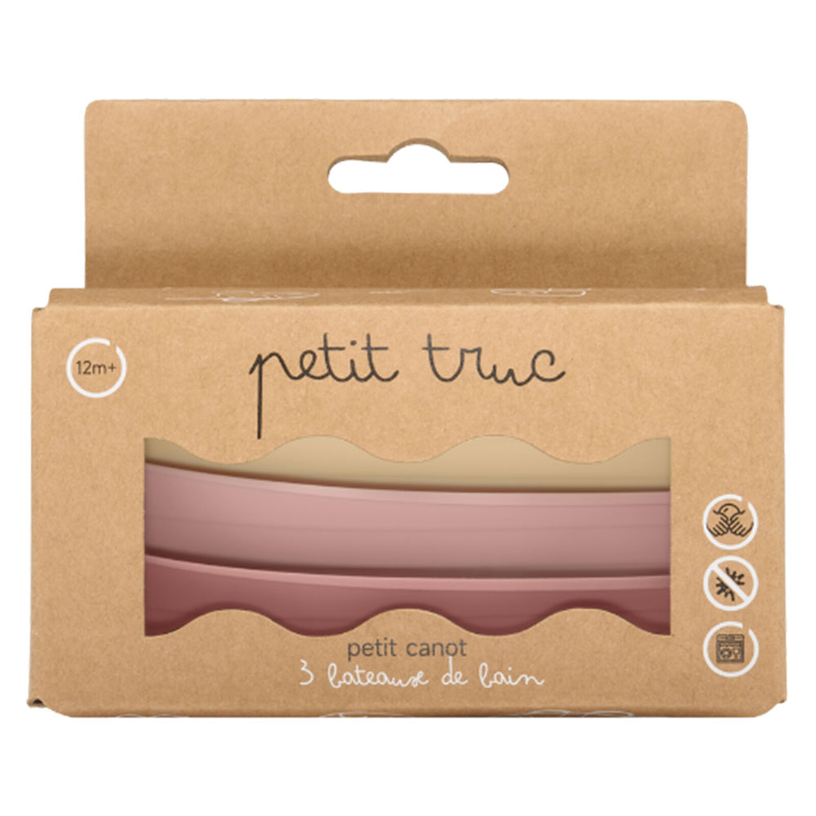 Avis Lot de 3 Bateaux de Bain Petit Canot - Sand