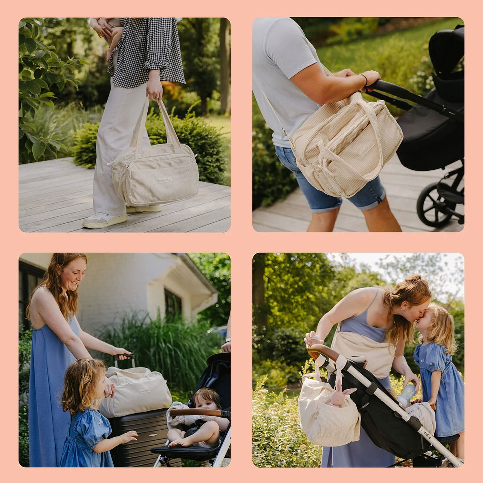 Achat Sac à Langer Fluffy - Corduroy Sand