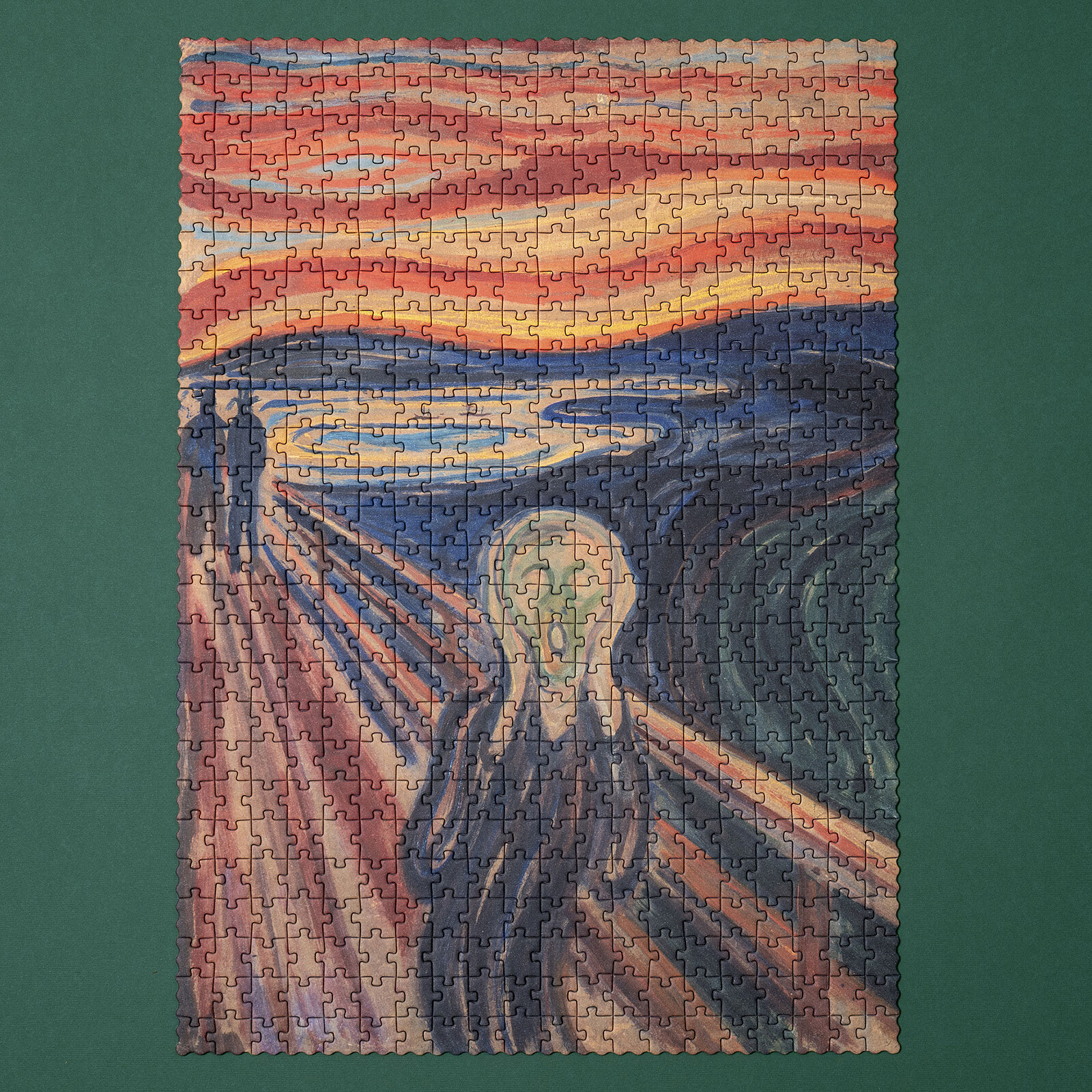 Puzzle Caixa Cub 520 Pièces - Munch Le Cri Londji