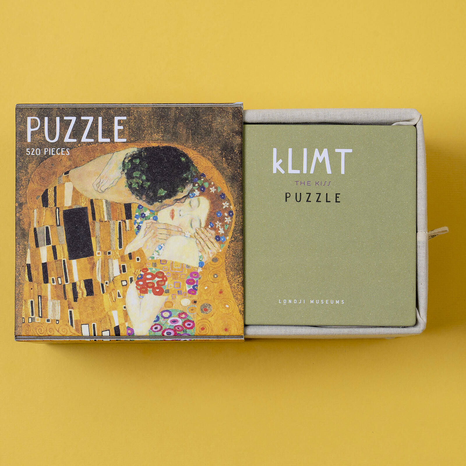 Achat Puzzle Caixa Cub 520 Pièces - Klimt Le Baiser