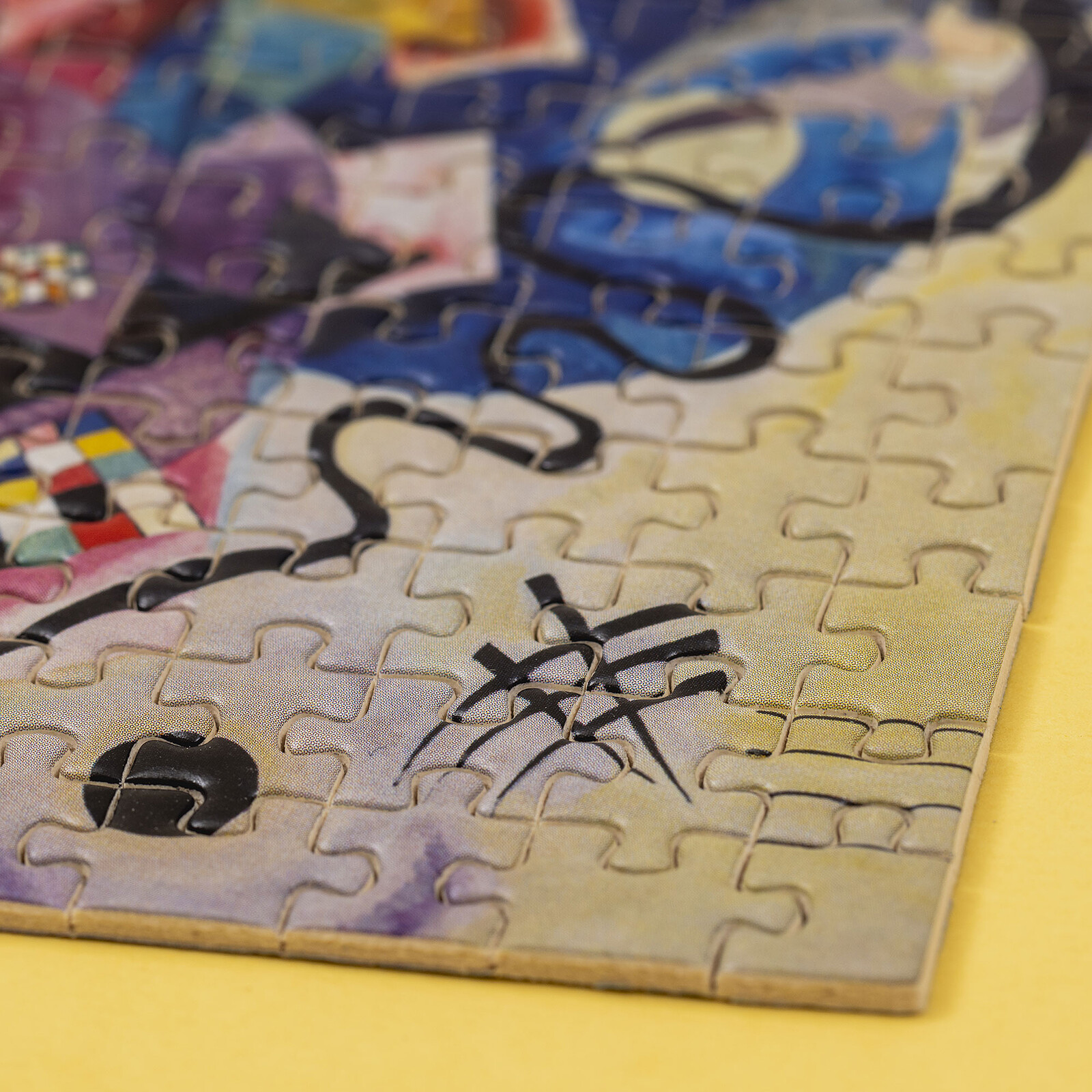 Achat Micropuzzle Zoom 150 Pièces - Kandinsky Jaune-Rouge-Bleu