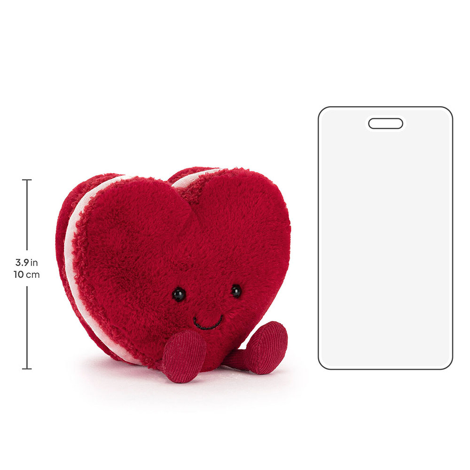 Amuseables Arlette Heart Macaron pas cher