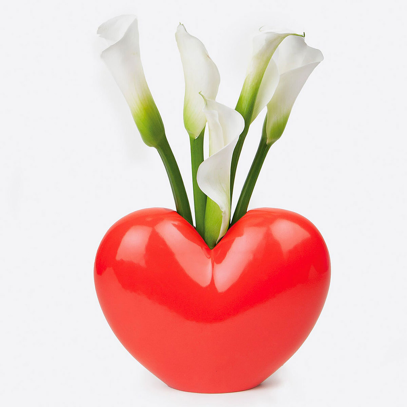 Vase Love Coeur Rouge DOIY