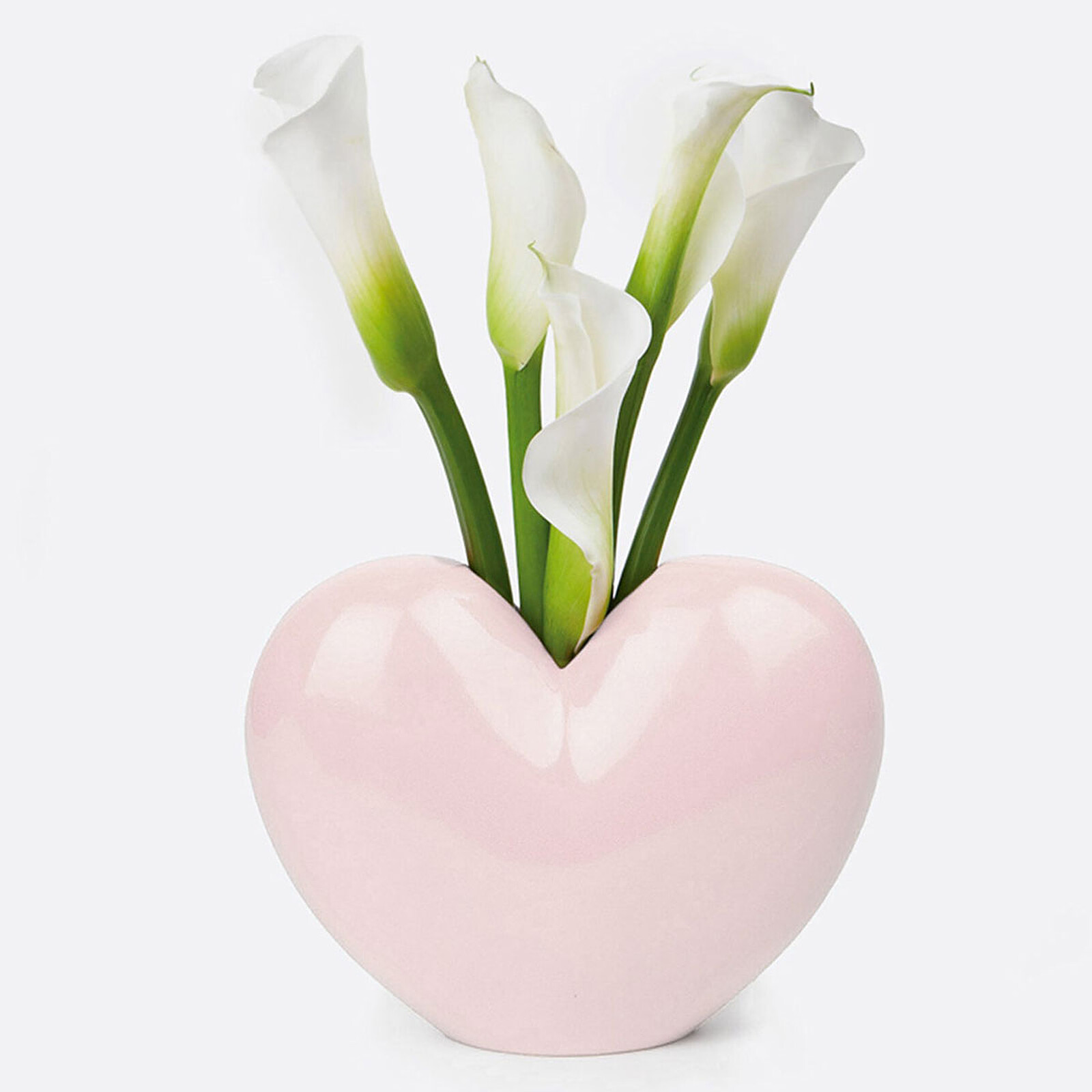 Vase Love Coeur Rose DOIY