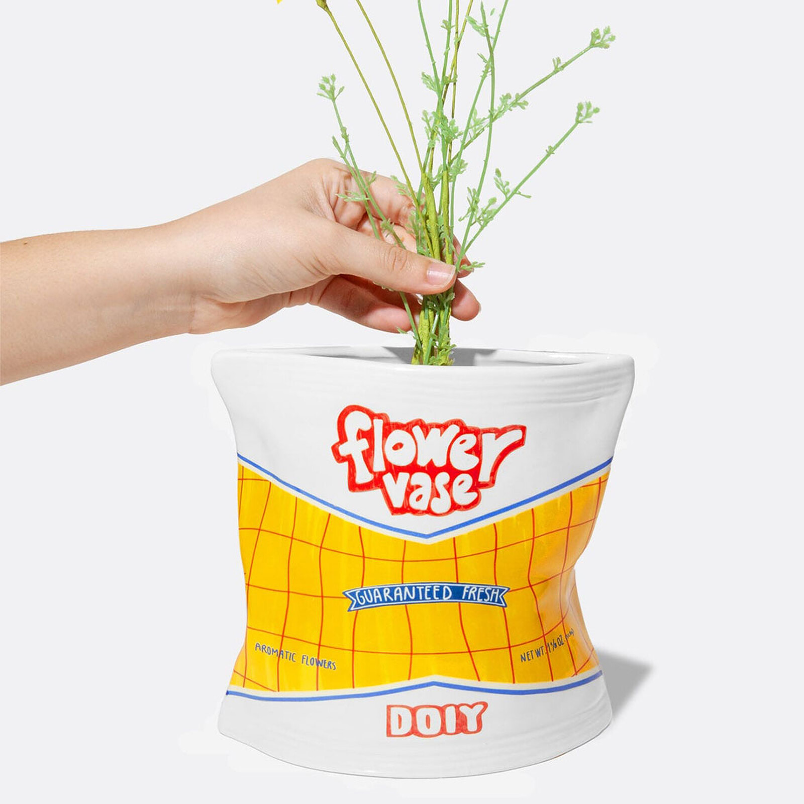 Vase Corner Shop Paquet de Chips DOIY