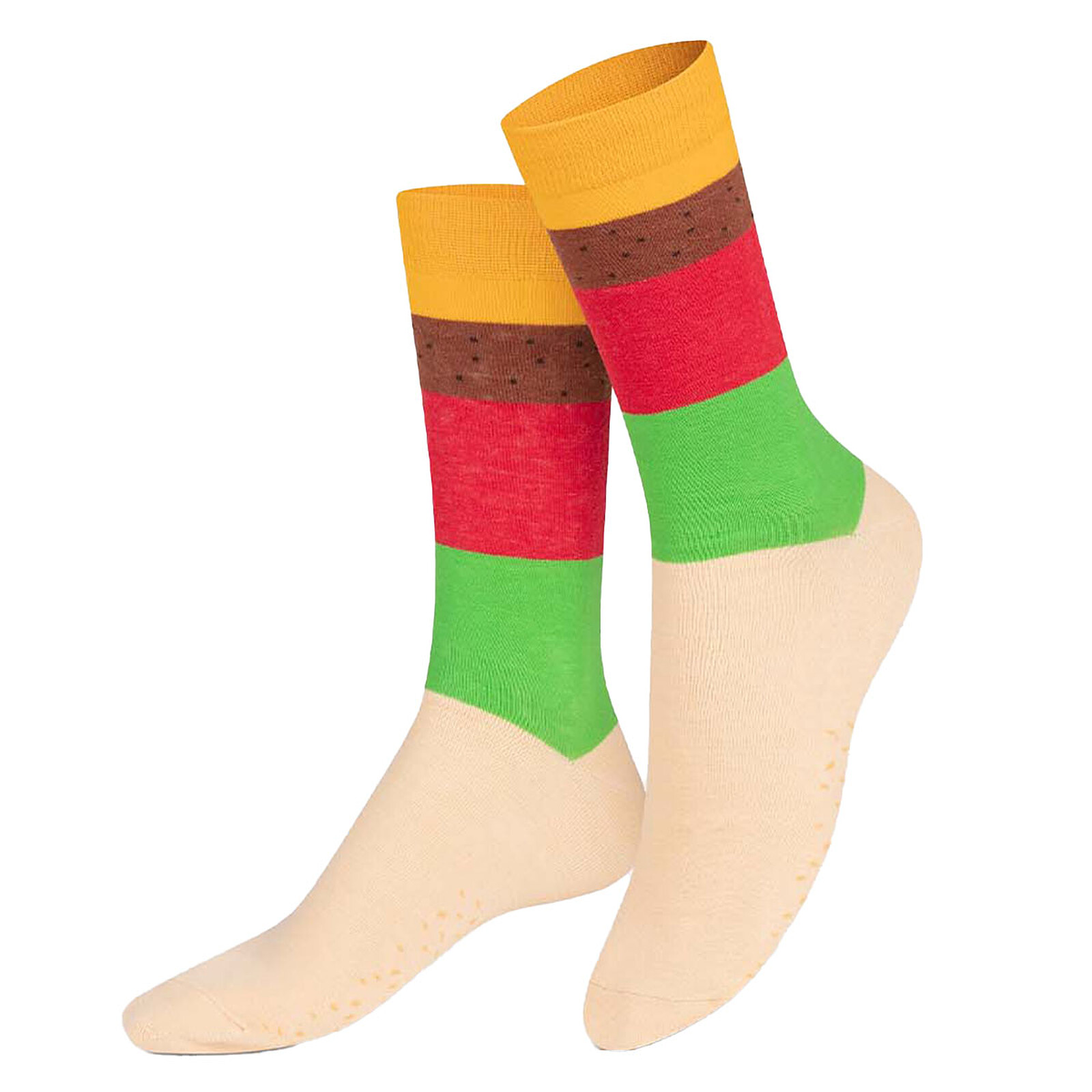 Chaussettes Adulte Cheeseburger - 36/45 EAT MY SOCKS