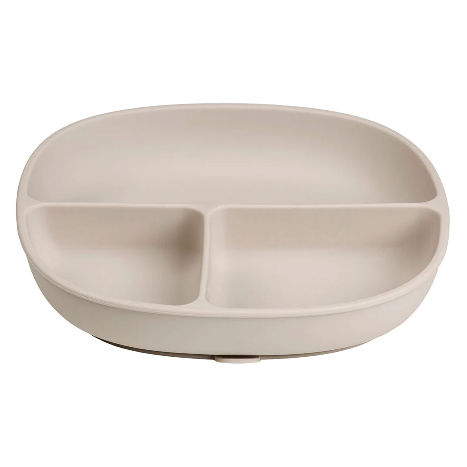 Achat Assiette Compartimentée à Ventouse et Couvercle - Latte