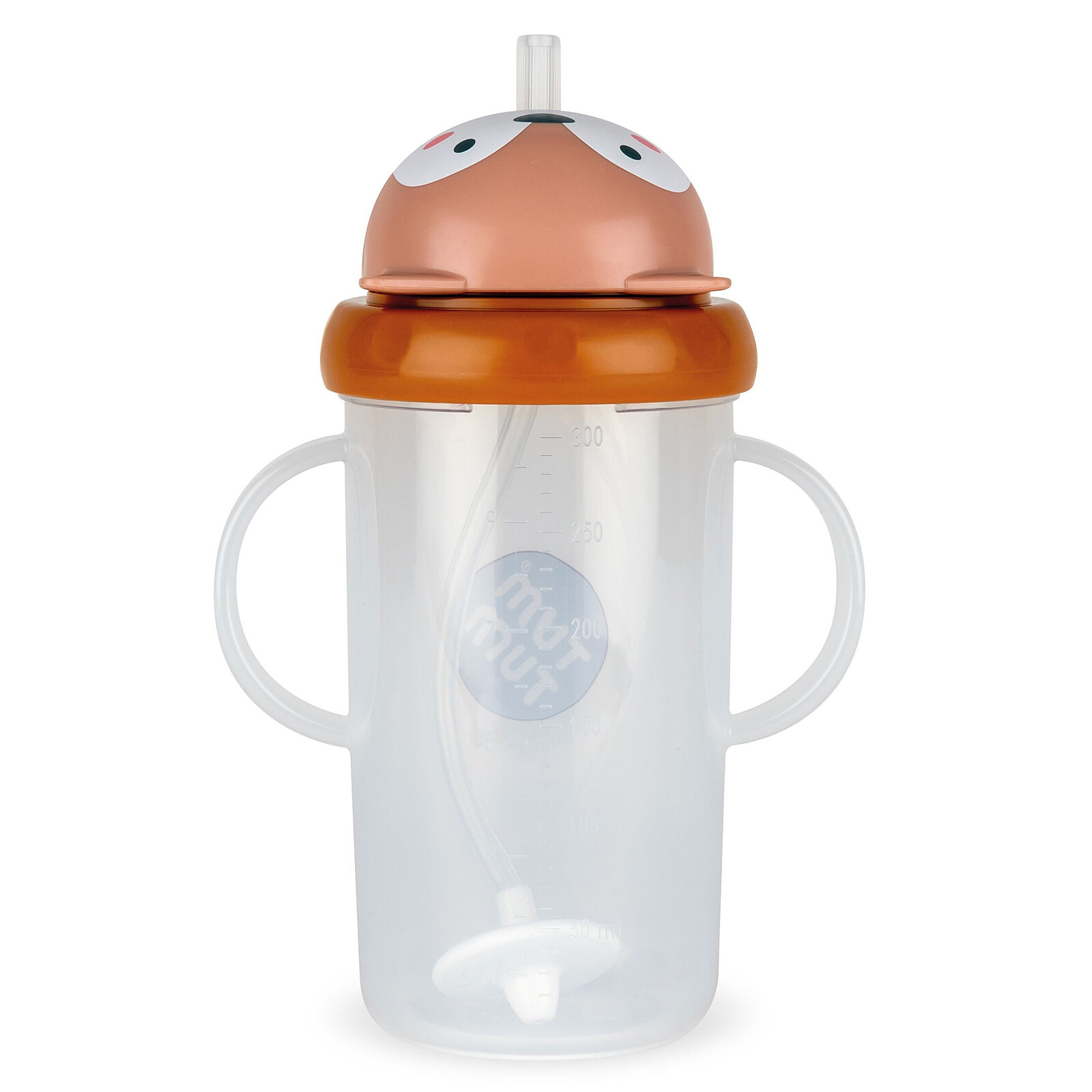 Grande Tasse Anti-fuites et Paille Lestée V3 Renard - 300 ml TUM TUM