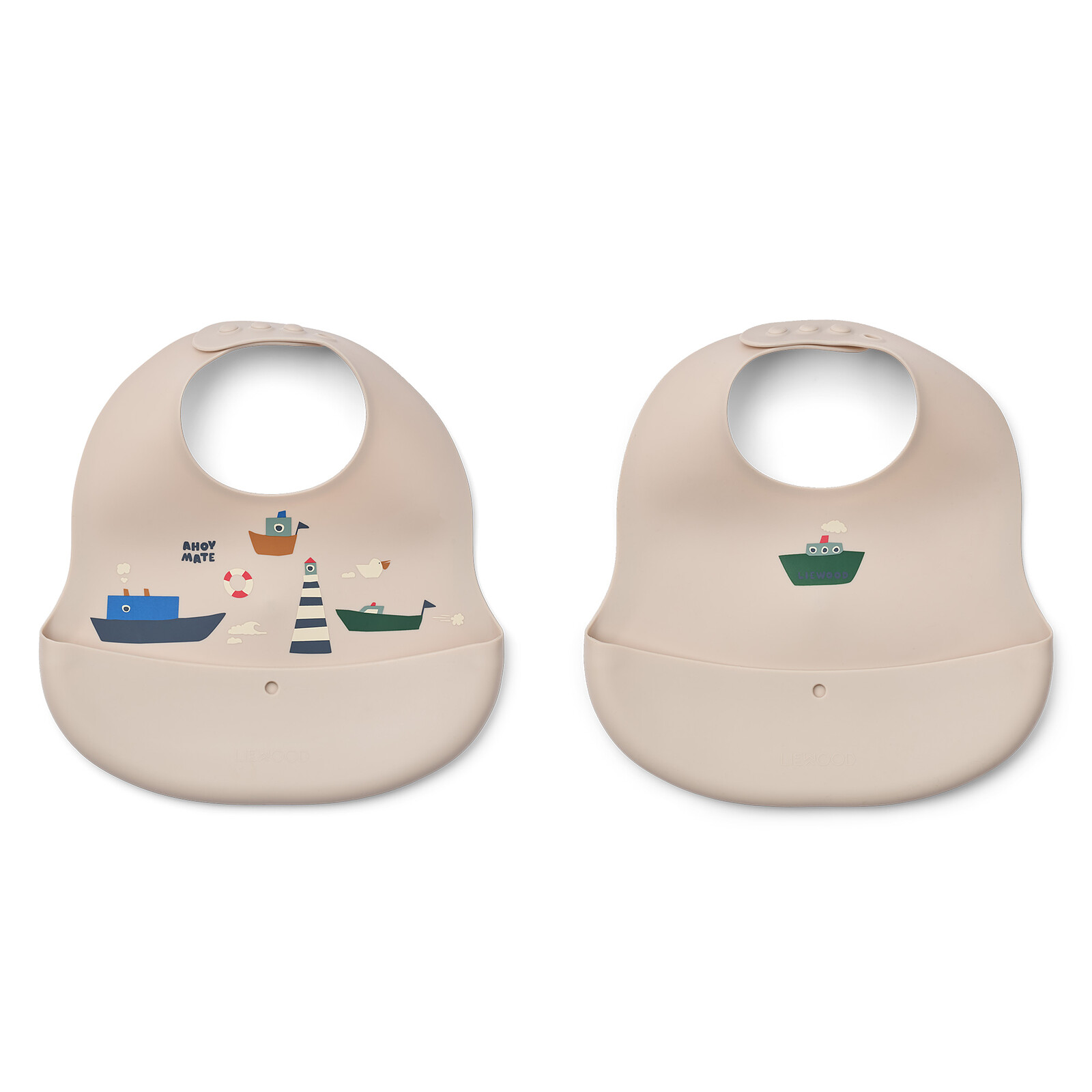 Lot de 2 Bavoirs Ember - Sailing Sandy Liewood