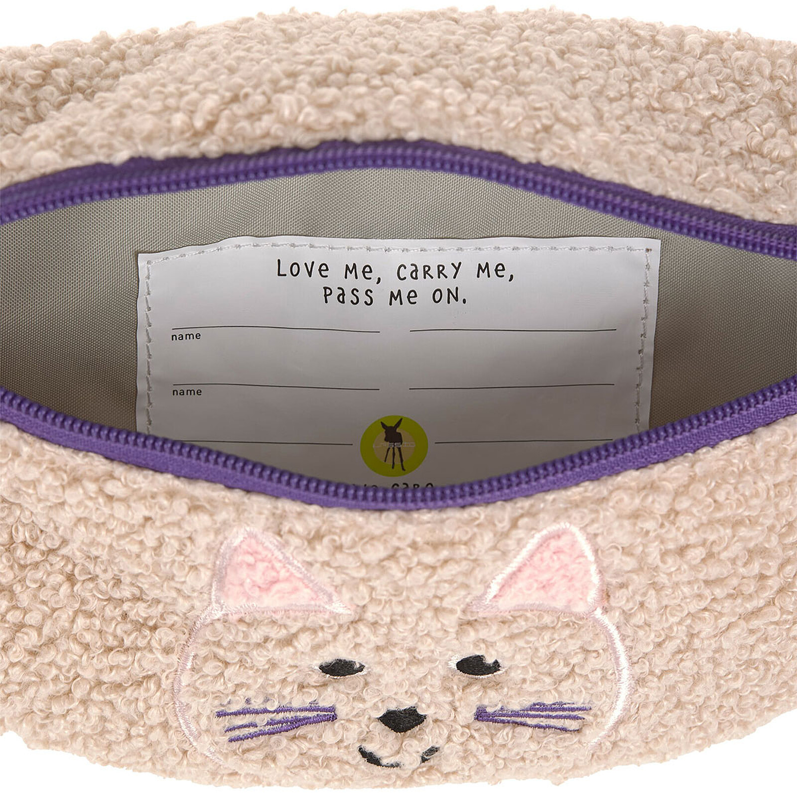 Achat Mini Sac Banane Tiny Team - Chat 