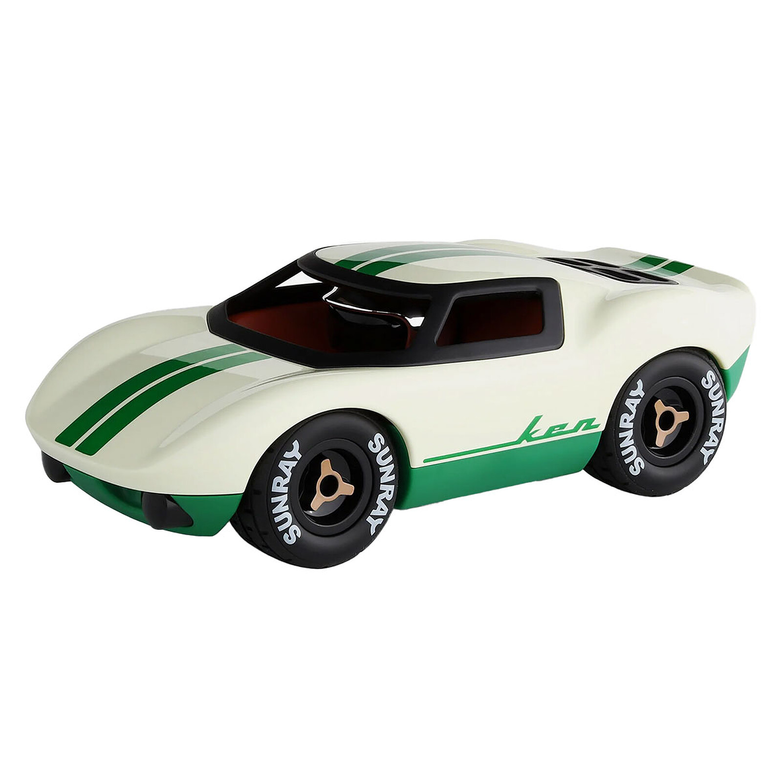 Voiture Ken Cline - Blanc Vert Playforever