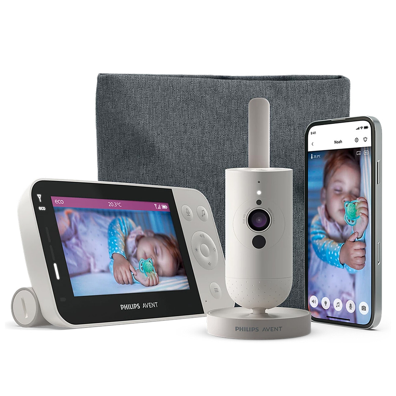 Ecoute-bébé Connecté SCD953/26 Philips Avent