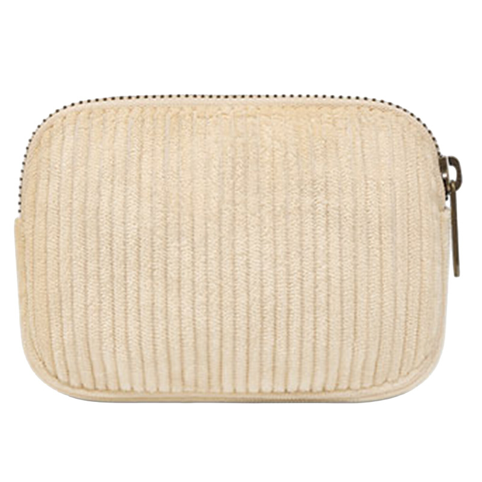 Porte-monnaie Lili - Velours Beige Hindbag