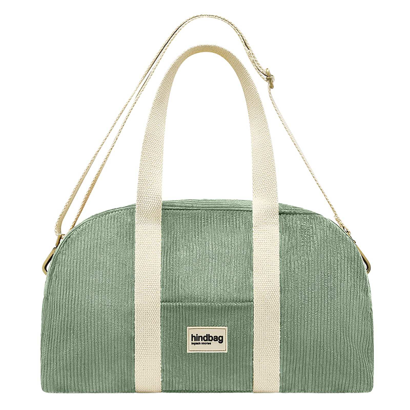 Sac à Langer Charlie - Velours Vert d'Eau Hindbag