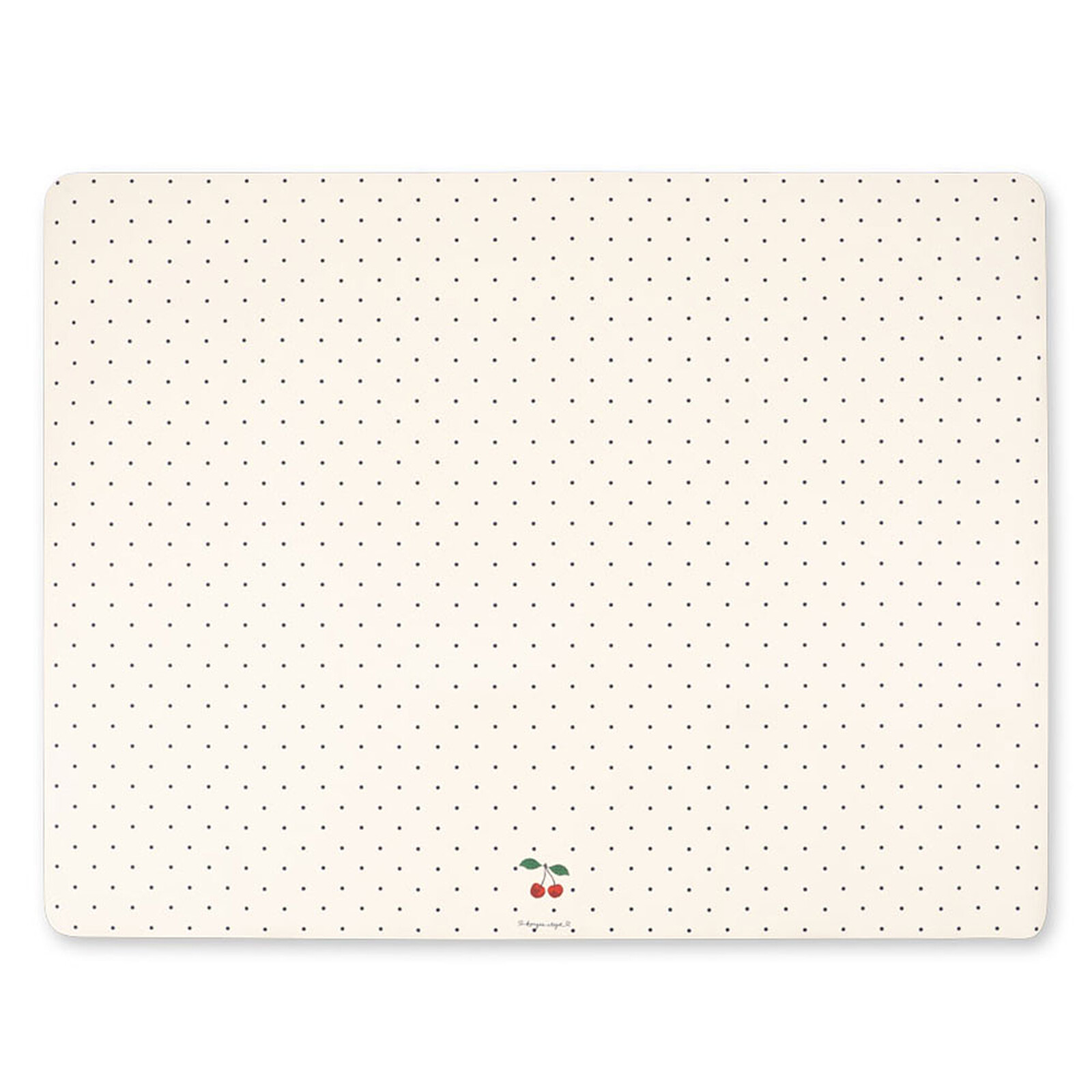 Tapis de Sol en Vinyle - Navy Dots Konges Sløjd