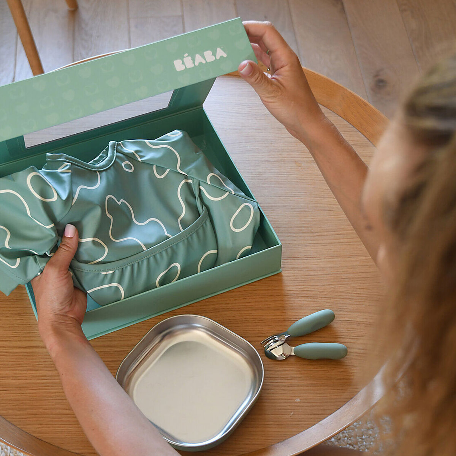 Mon Premier Coffret Repas - Sage Green pas cher