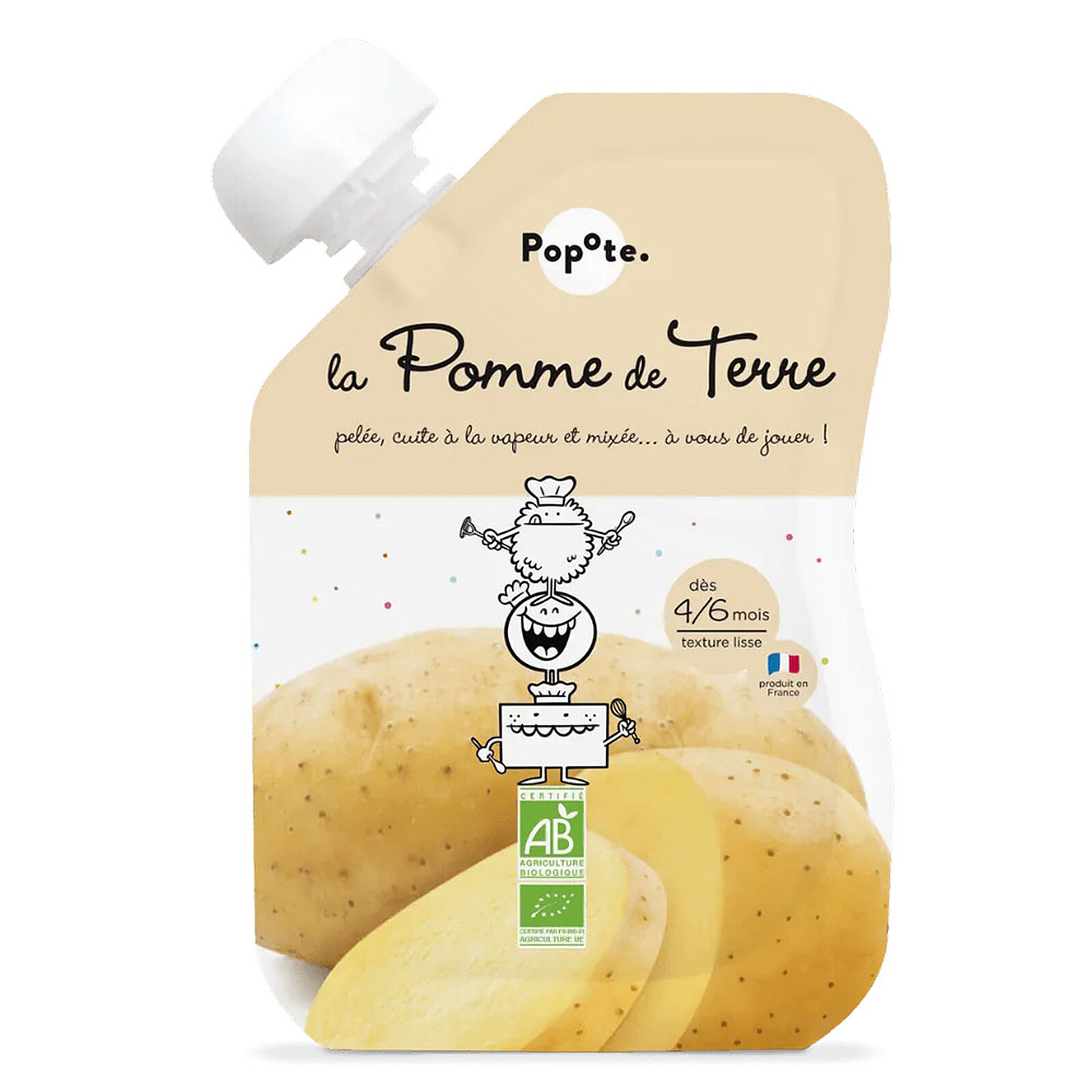 Gourde Repas Bio Pomme de Terre - 120 g  Popote