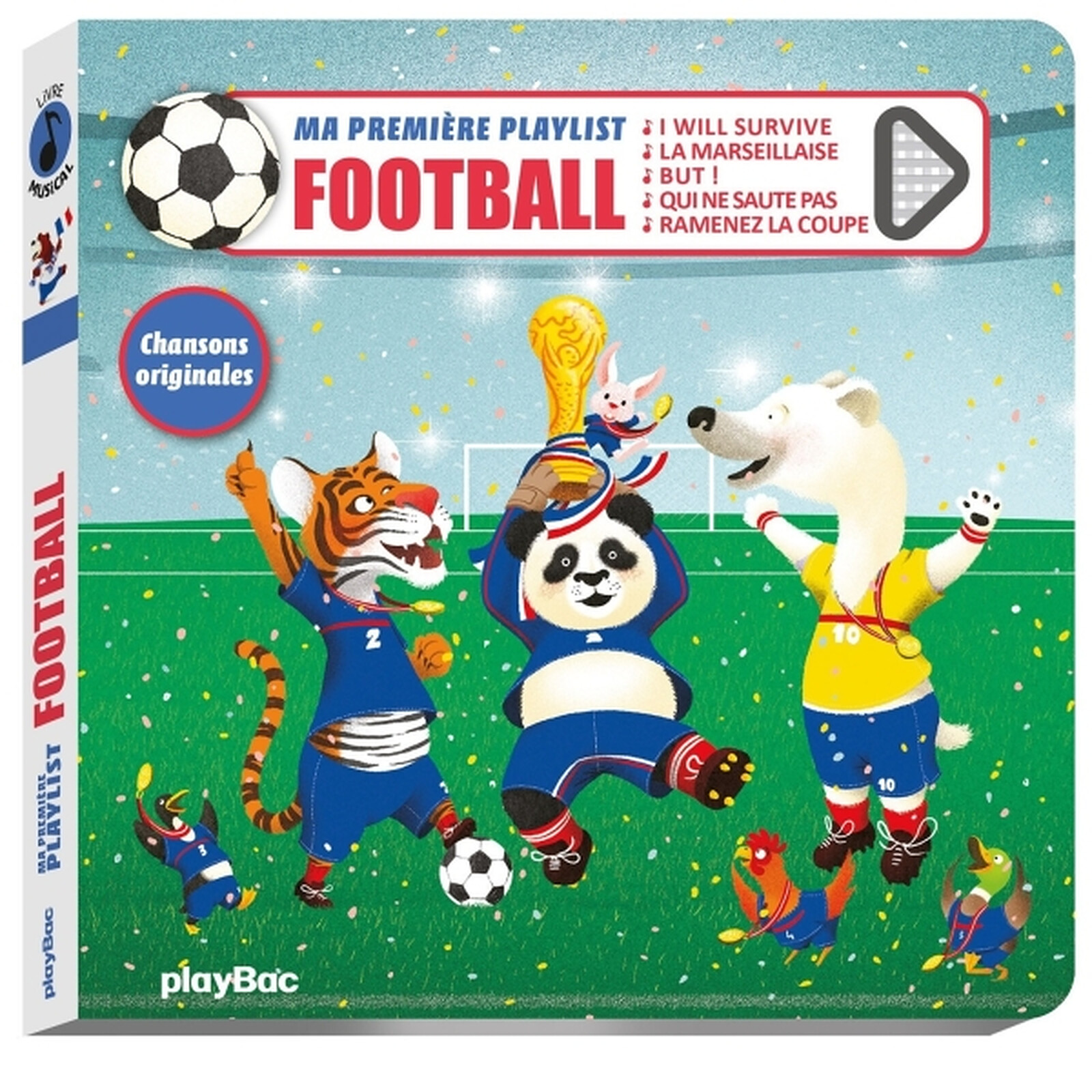 Livre Musical Ma Première Playlist Foot playBac