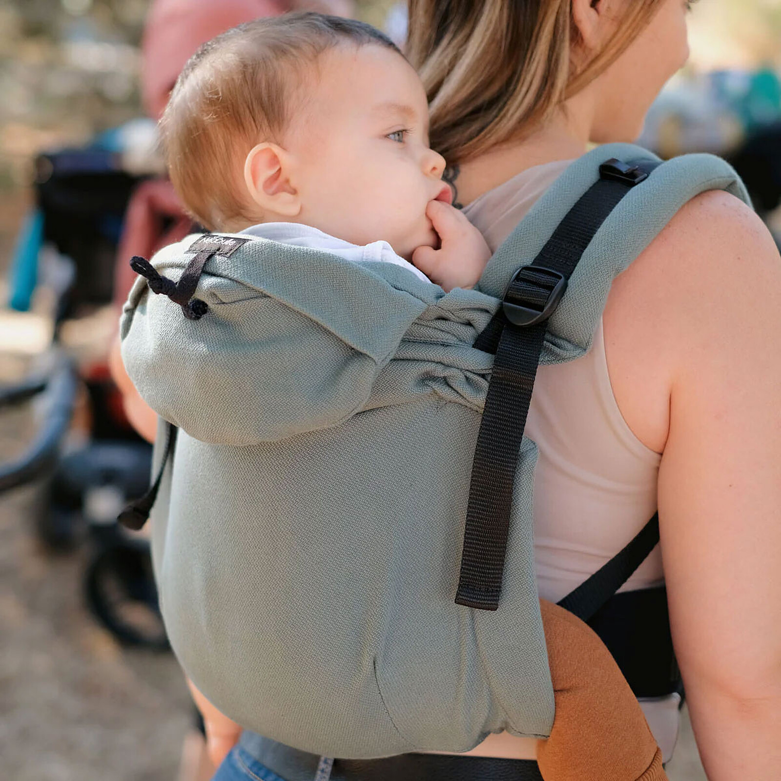 Porte-bébé Neo Préformé V3 - Eucalyptus pas cher