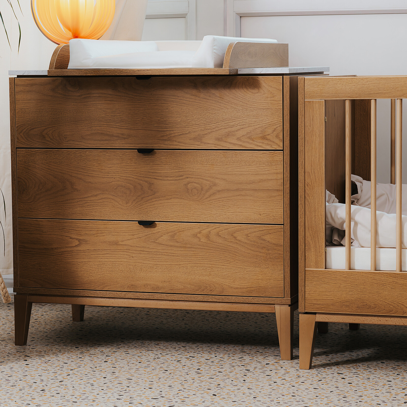 Plan à Langer Milan - Chêne Caramel Nina Bien