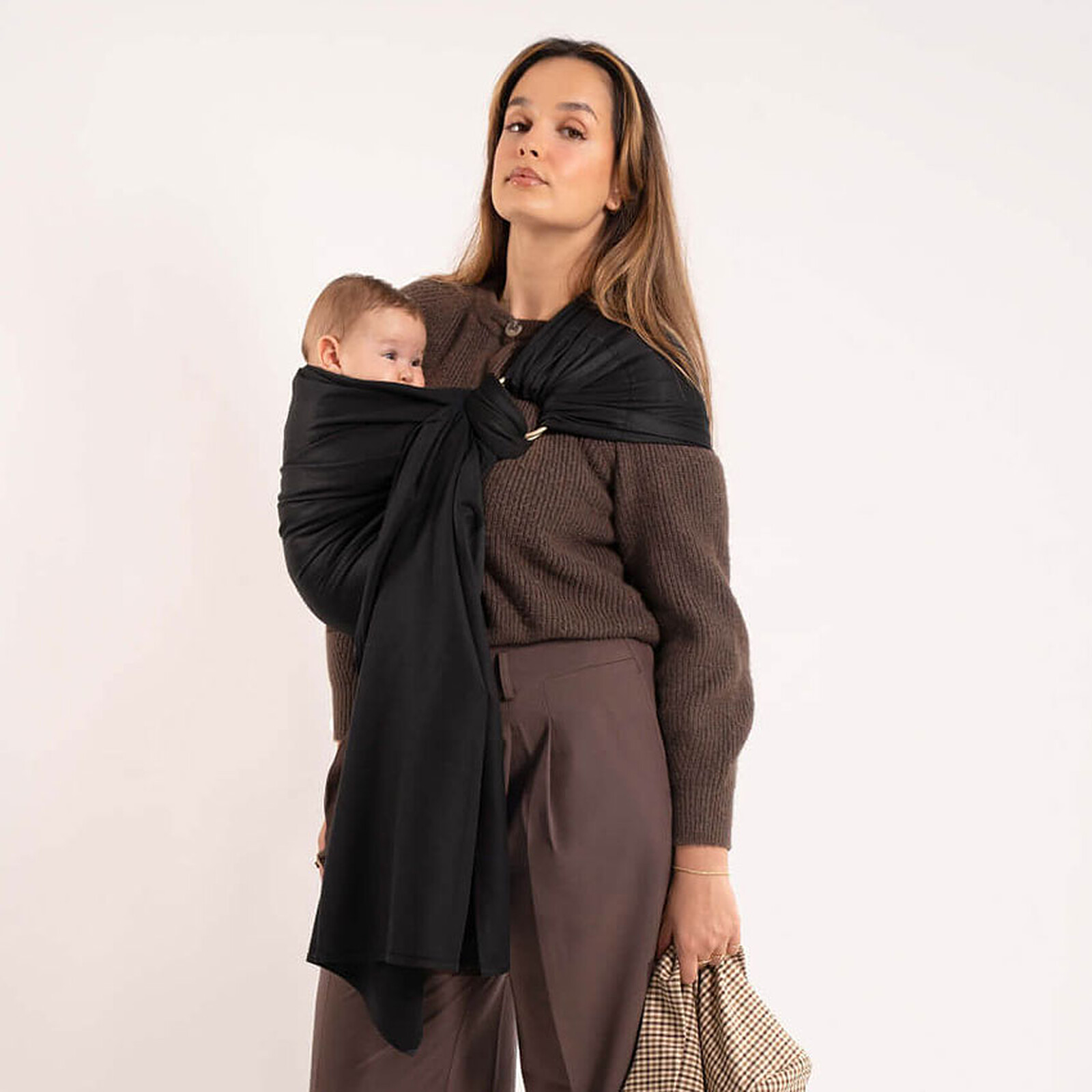 Echarpe Tissée sans Noeud - Black Love Radius