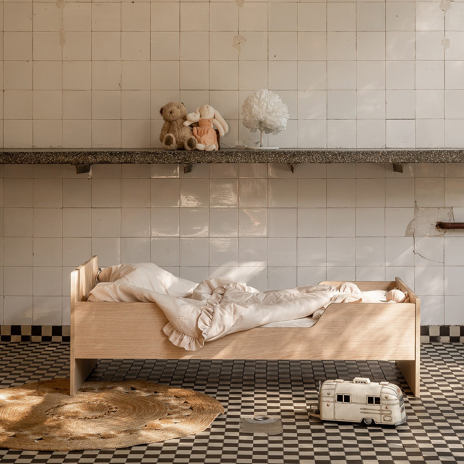 Lit Bébé Evolutif Osaka Art Déco - 140 x 70 cm Nina Bien