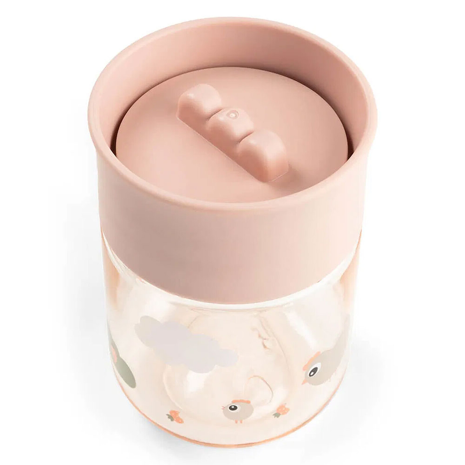 Tasse d'Apprentissage 360° Tiny Farm Rose - 260 ml  Done by Deer