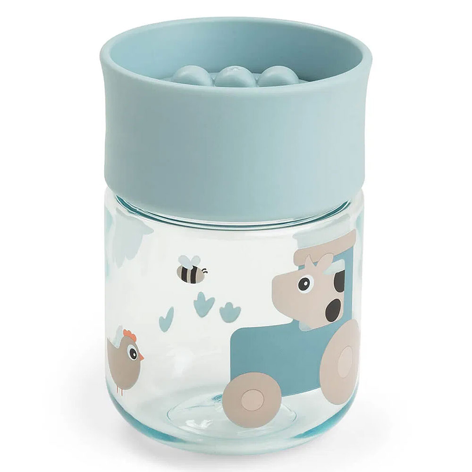 Tasse d'Apprentissage 360° Tiny Farm Bleu - 260 ml  Done by Deer