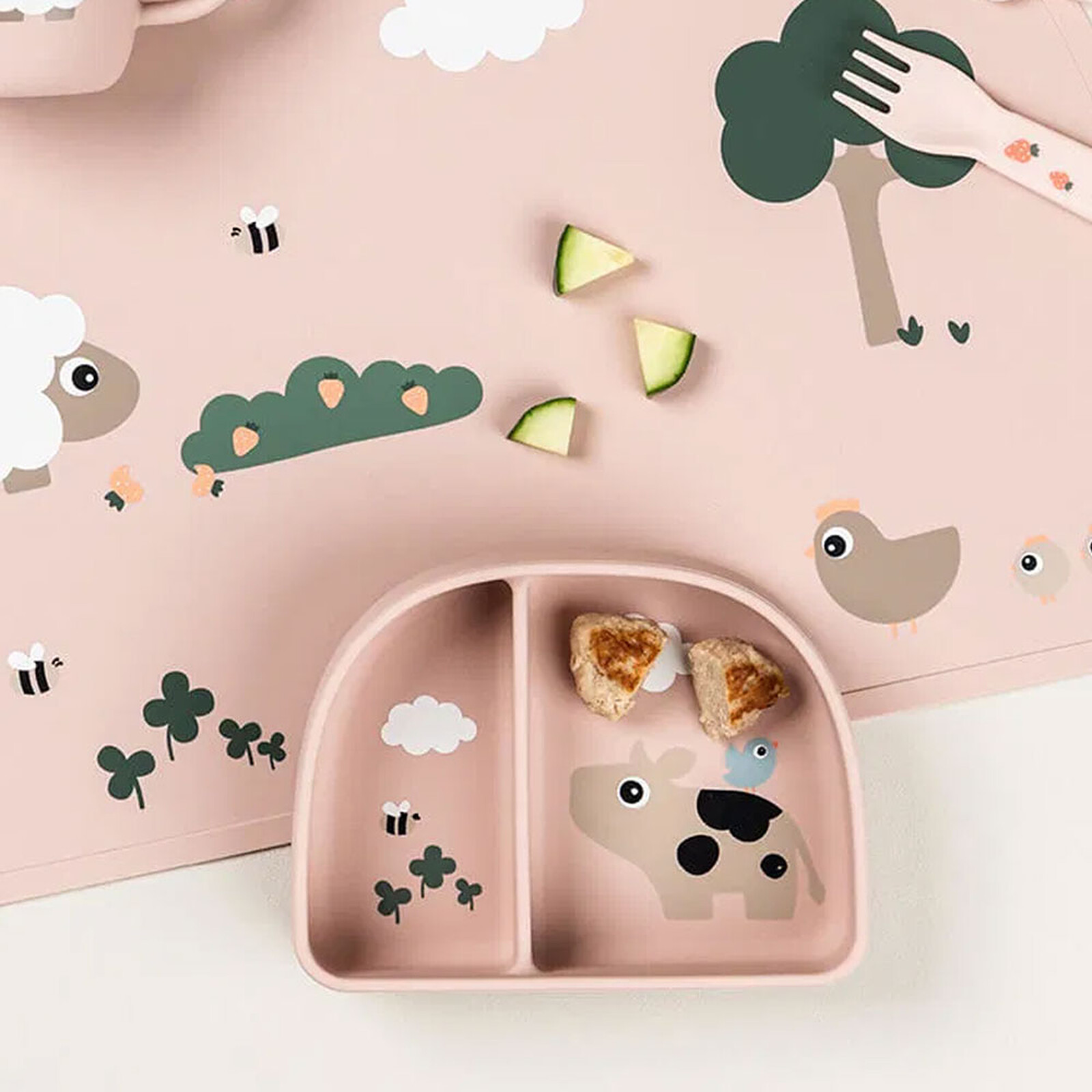 Avis Bol Stick & Stay Compartimenté - Tiny Farm Rose