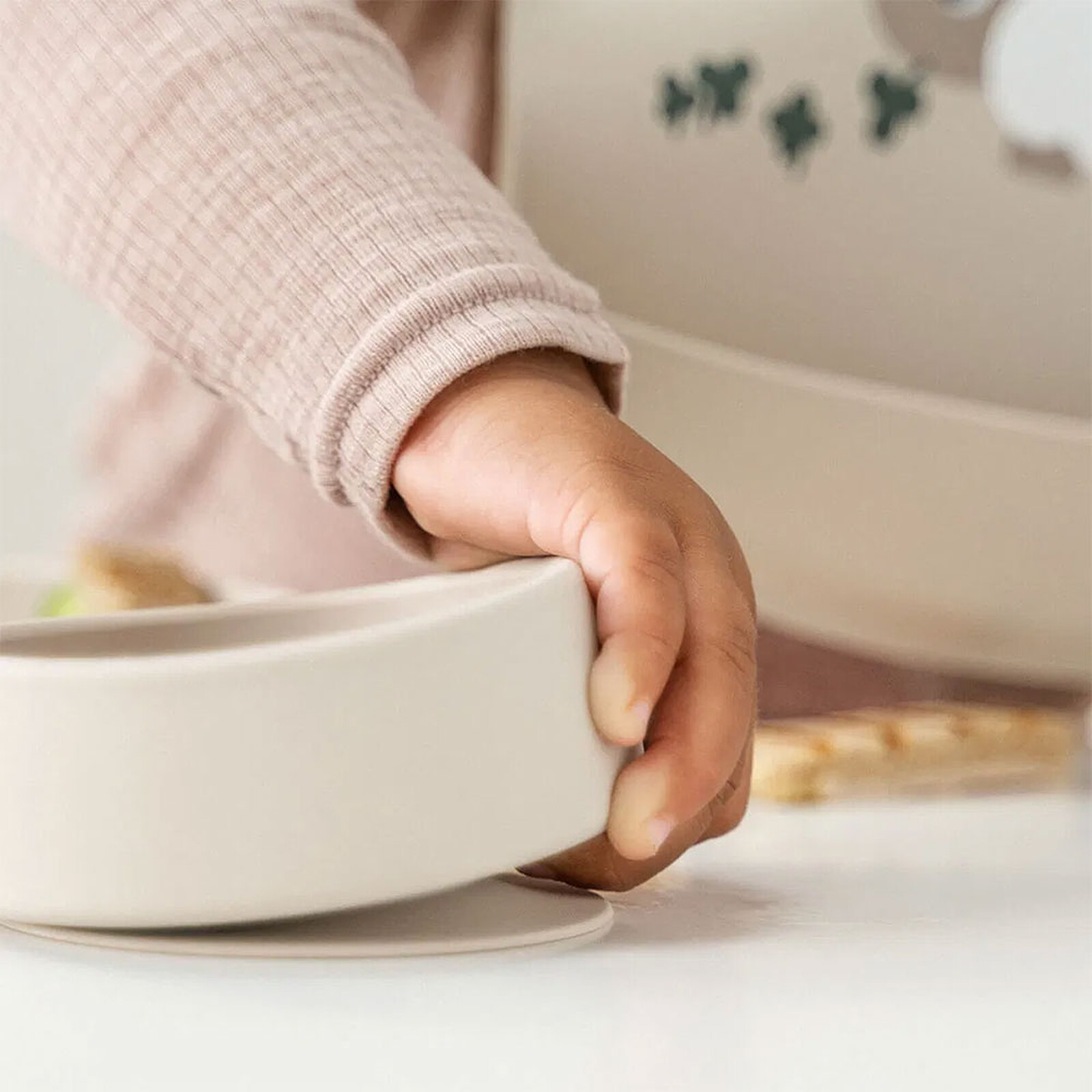 Avis Coffret Repas 3 Pièces Stick & Stay - Tiny Farm Sable