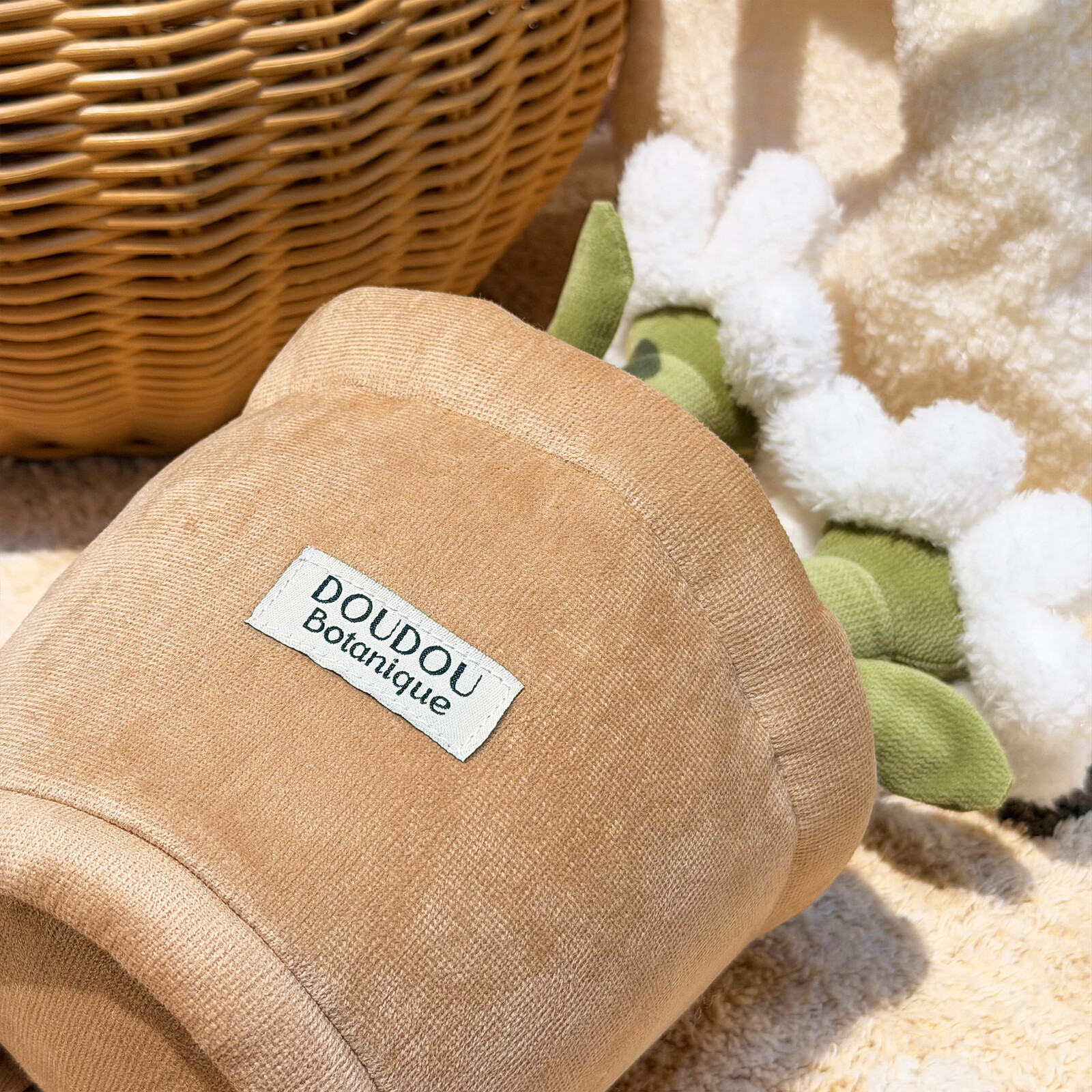 Achat Peluche Fleur Marguerite - 25 cm