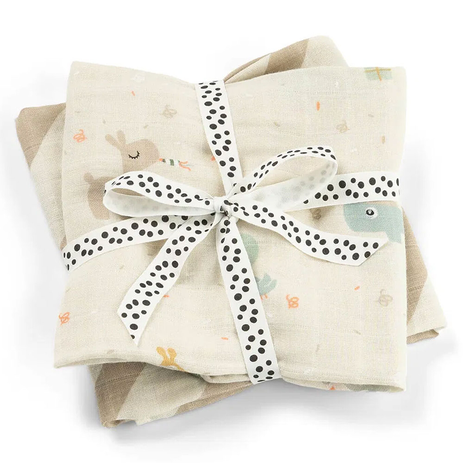 Lot de 2 Langes - Celebration Sable Done by Deer