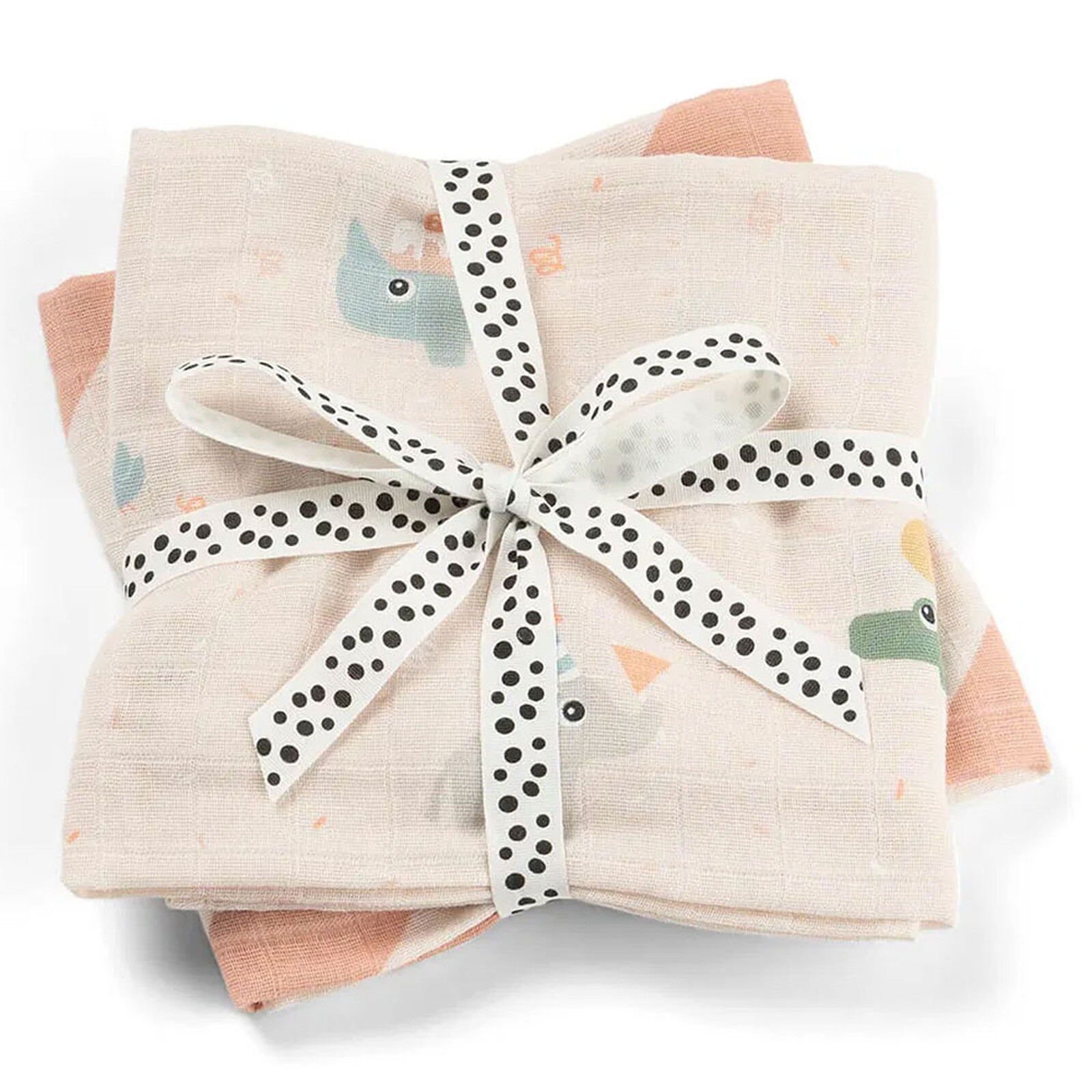 Lot de 2 Langes - Celebration Rose Done by Deer