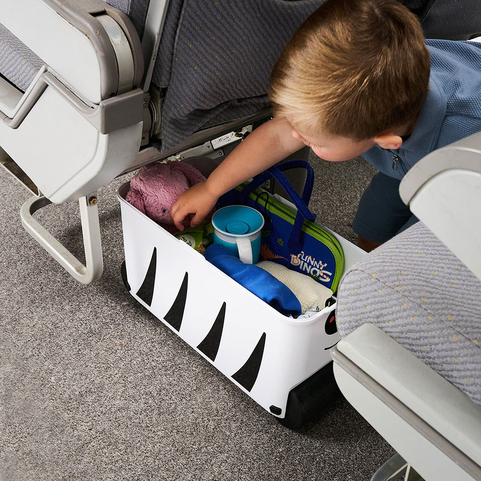 Valise Ride-on - Zèbre Little Rolla