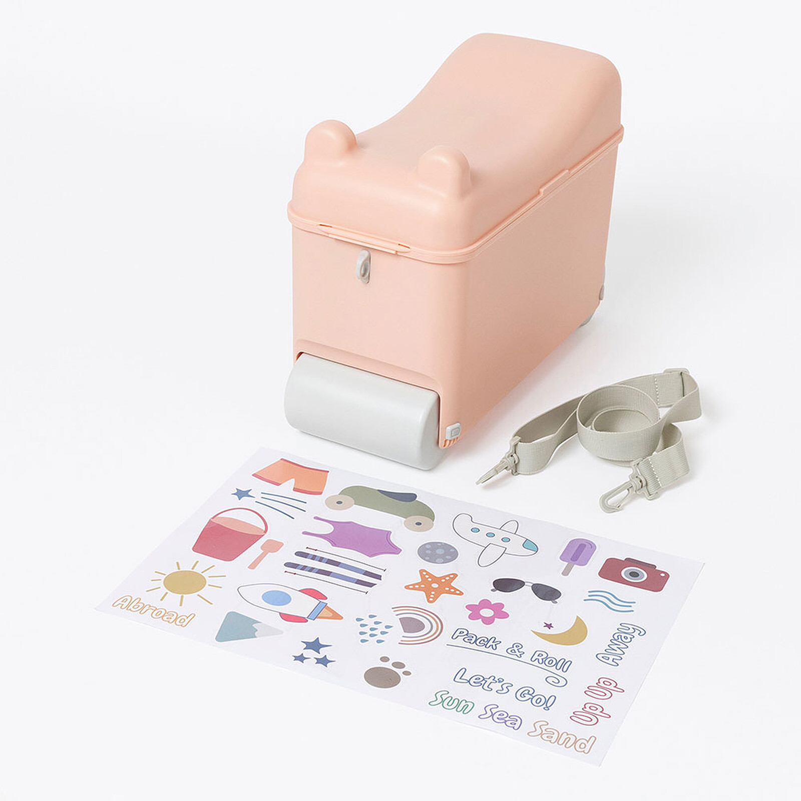 Avis Valise Ride-on - Rose Poudré