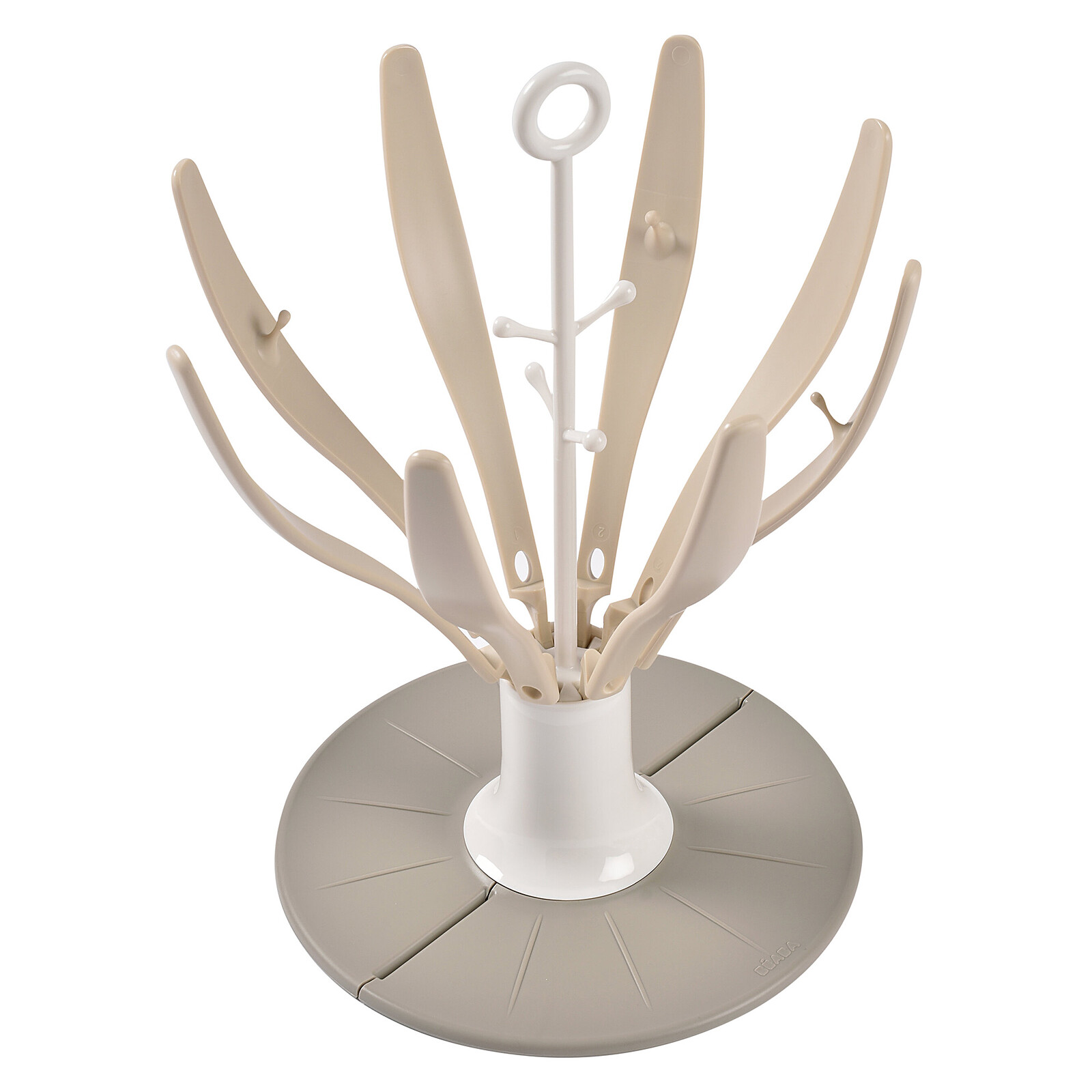 Egoutte Biberon Pliable Flower - Clay Earth BÉABA