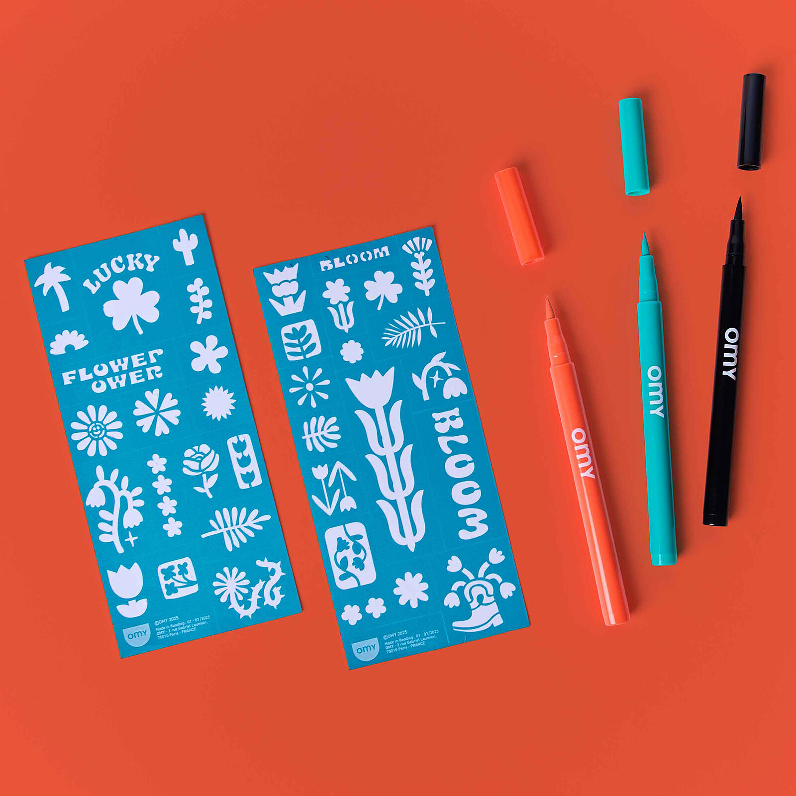 Tattoo Art - Flower Power Omy