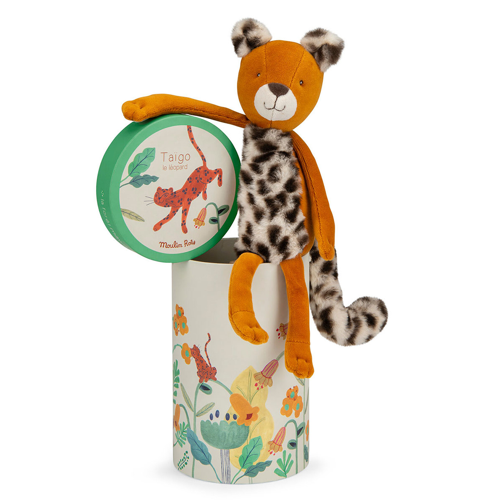 Poupée Léopard Taïgo - La Forêt Mawa Moulin Roty