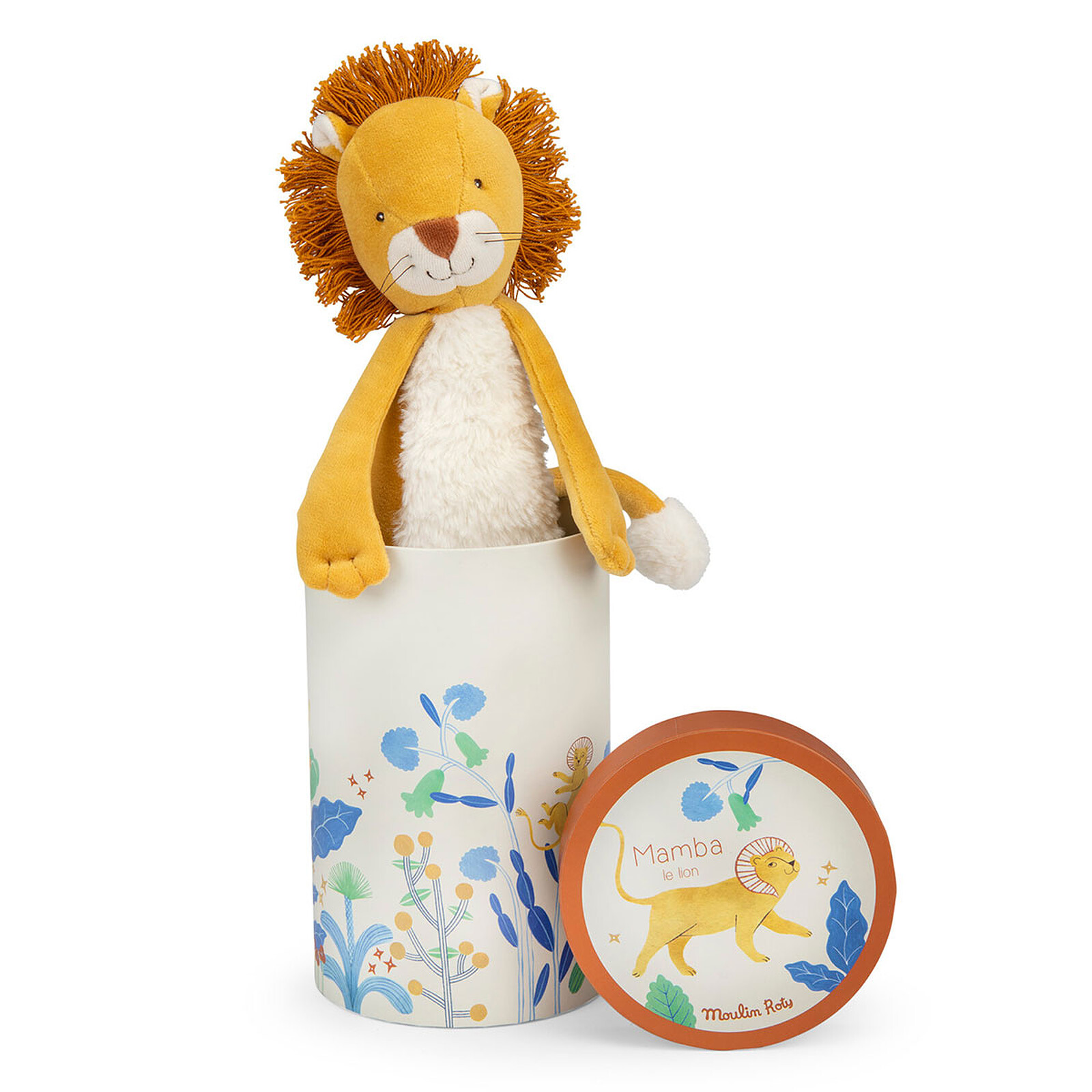 Poupée Lion Mamba - La Forêt Mawa Moulin Roty