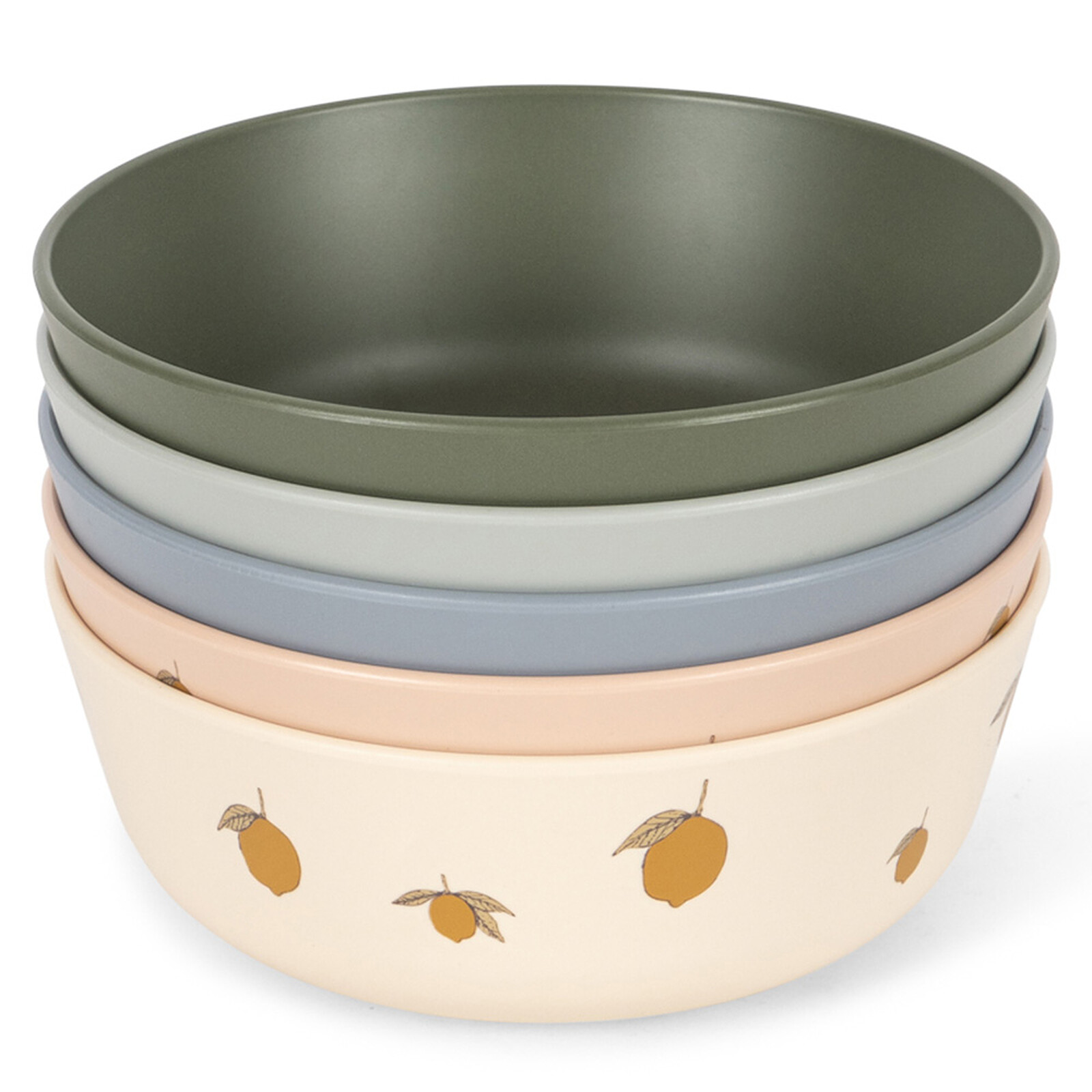 Lot de 5 Bols - Lemon Mix Konges Sløjd