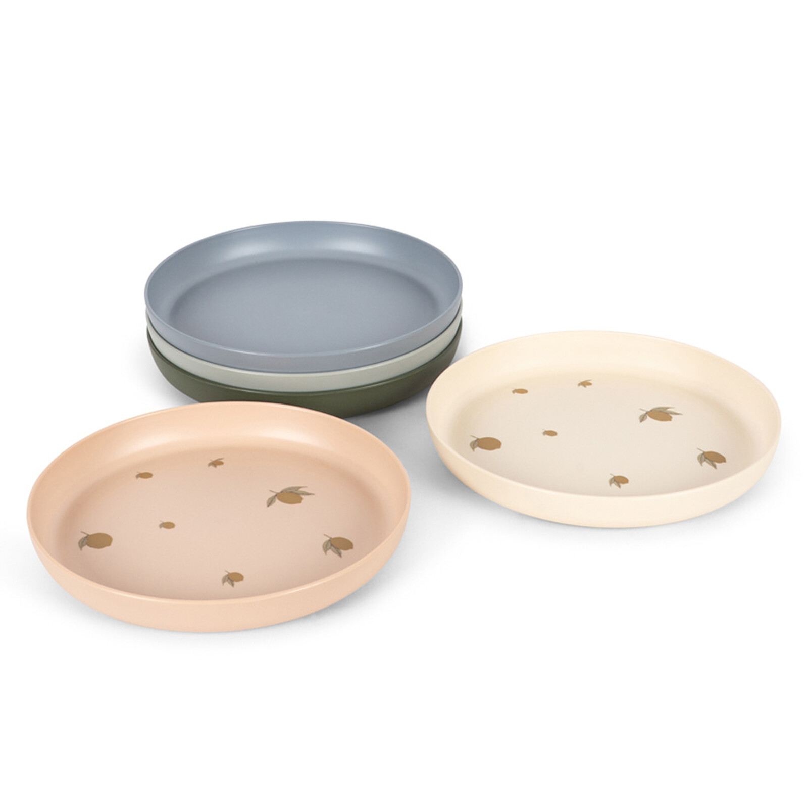 Lot de 5 Assiettes - Lemon Mix Konges Sløjd