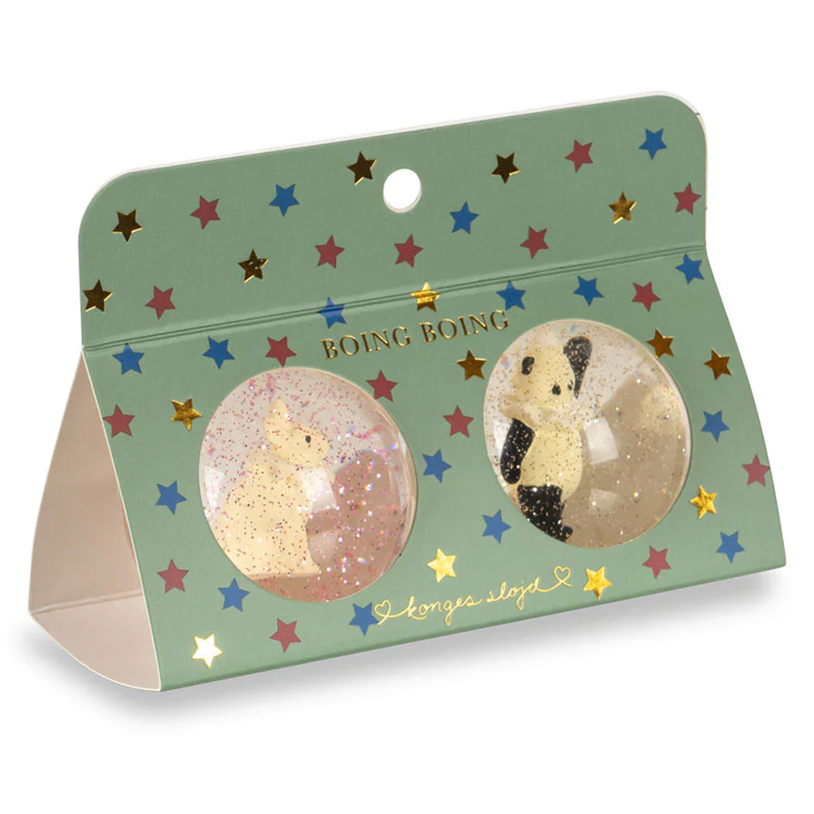 Avis Lot de 2 Balles Rebondissantes - Lapin et Panda