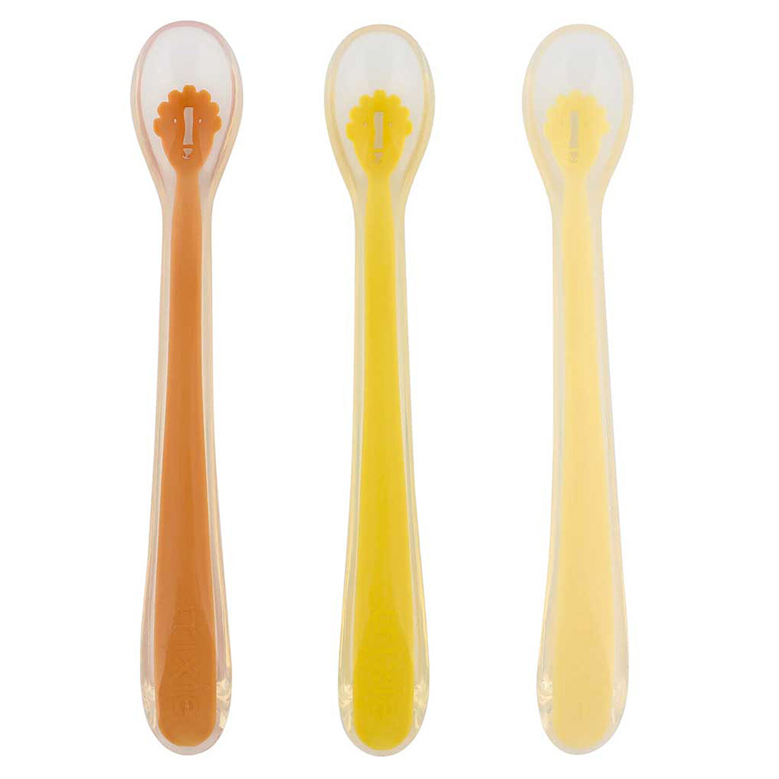 Lot de 3 Cuillères d'Alimentation pour Bébé - Mr. Lion (Trixie) - Couverture