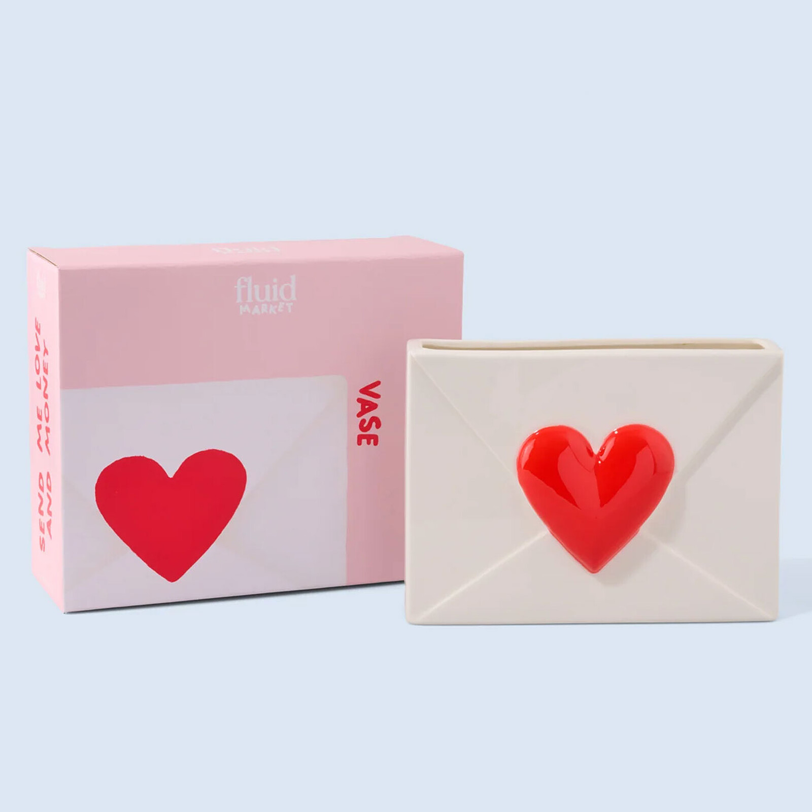 Vase Lettre d'Amour Fluid Market