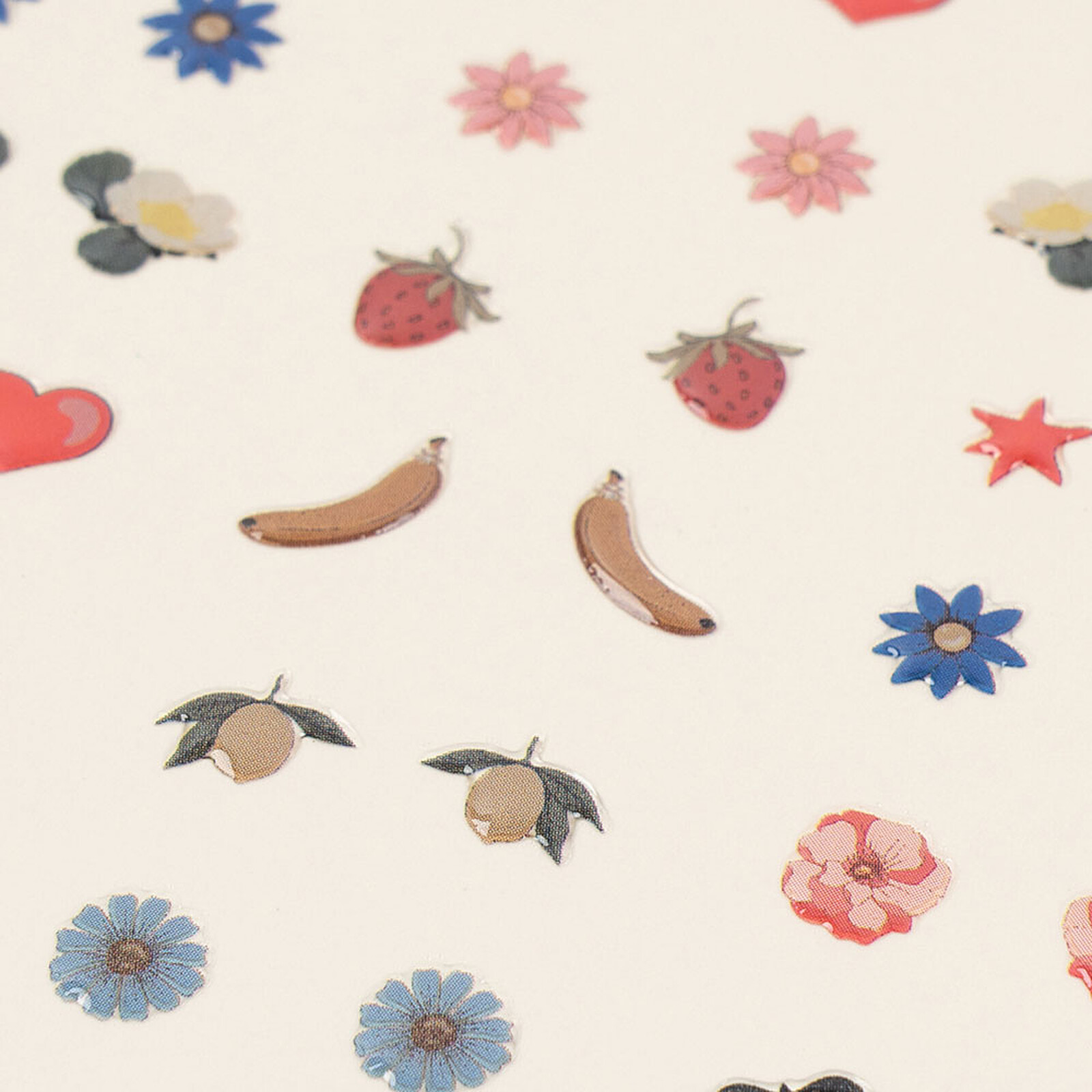 Boucles d'Oreilles Autocollantes Konges Sløjd